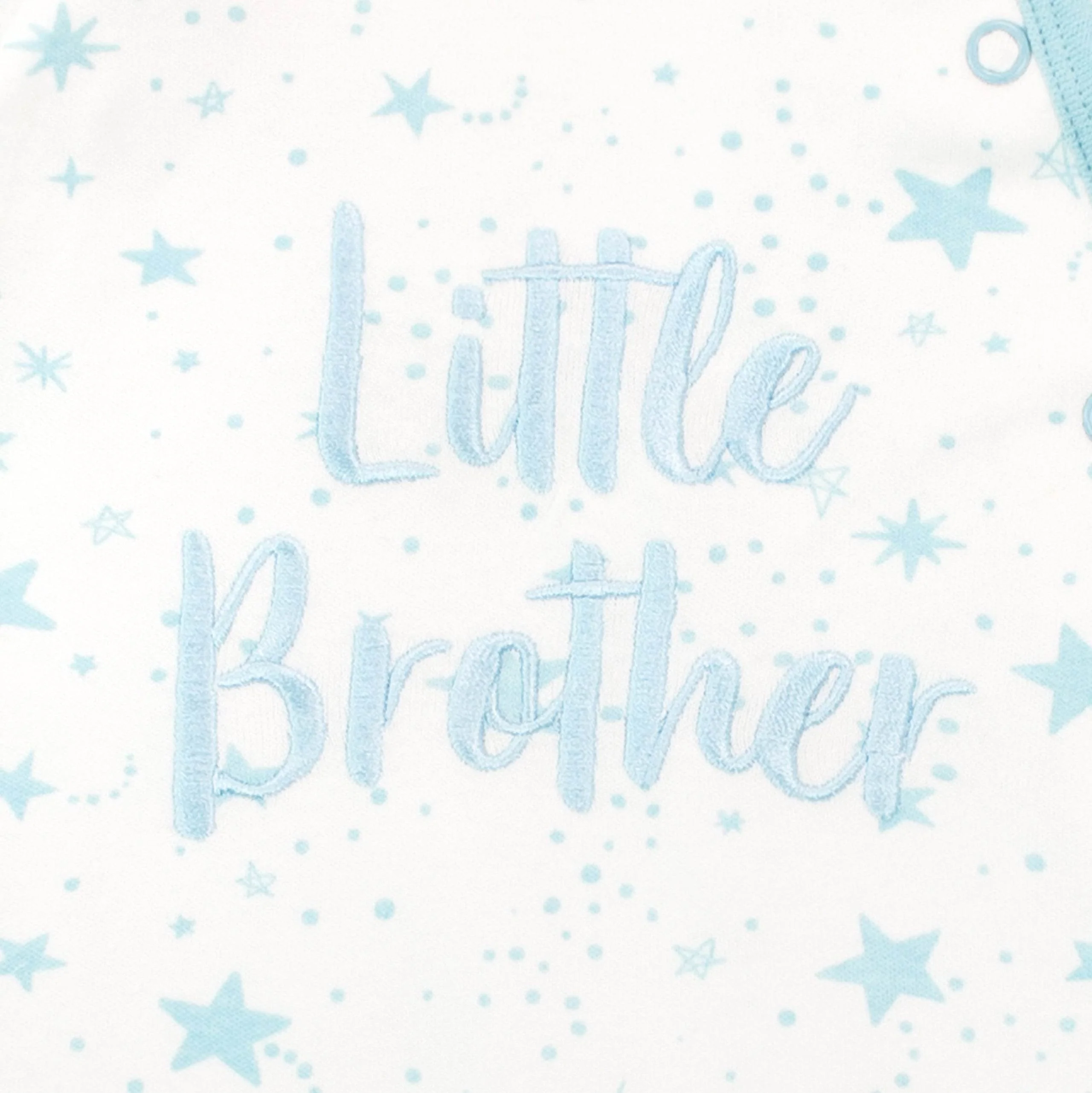 Harry Bear Baby Little Brother Sleepsuit - Image 2