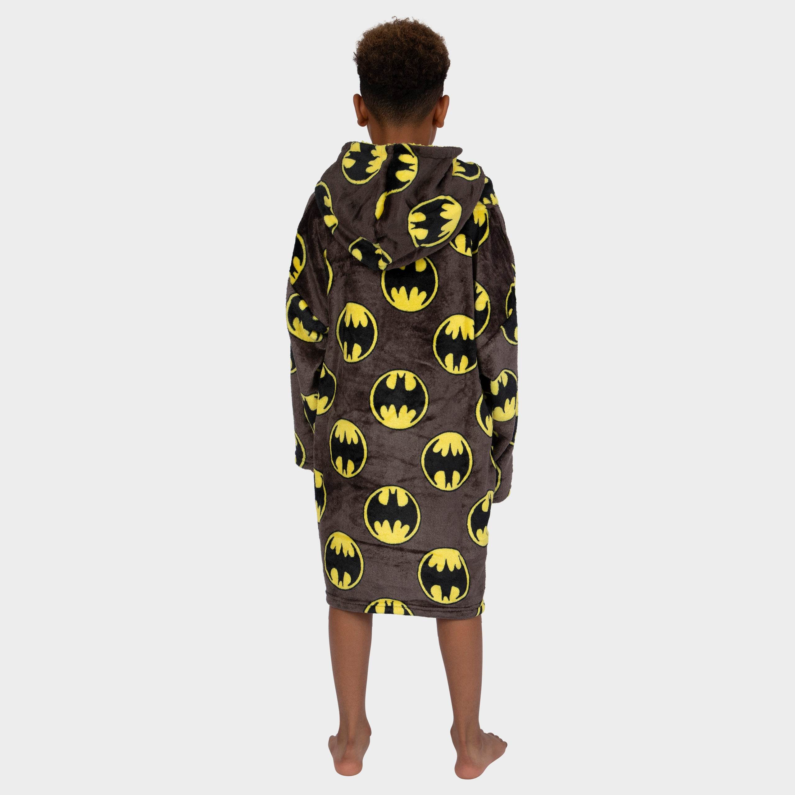 Kids Batman Fleece Hoodie Blanket - One Size - Image 5