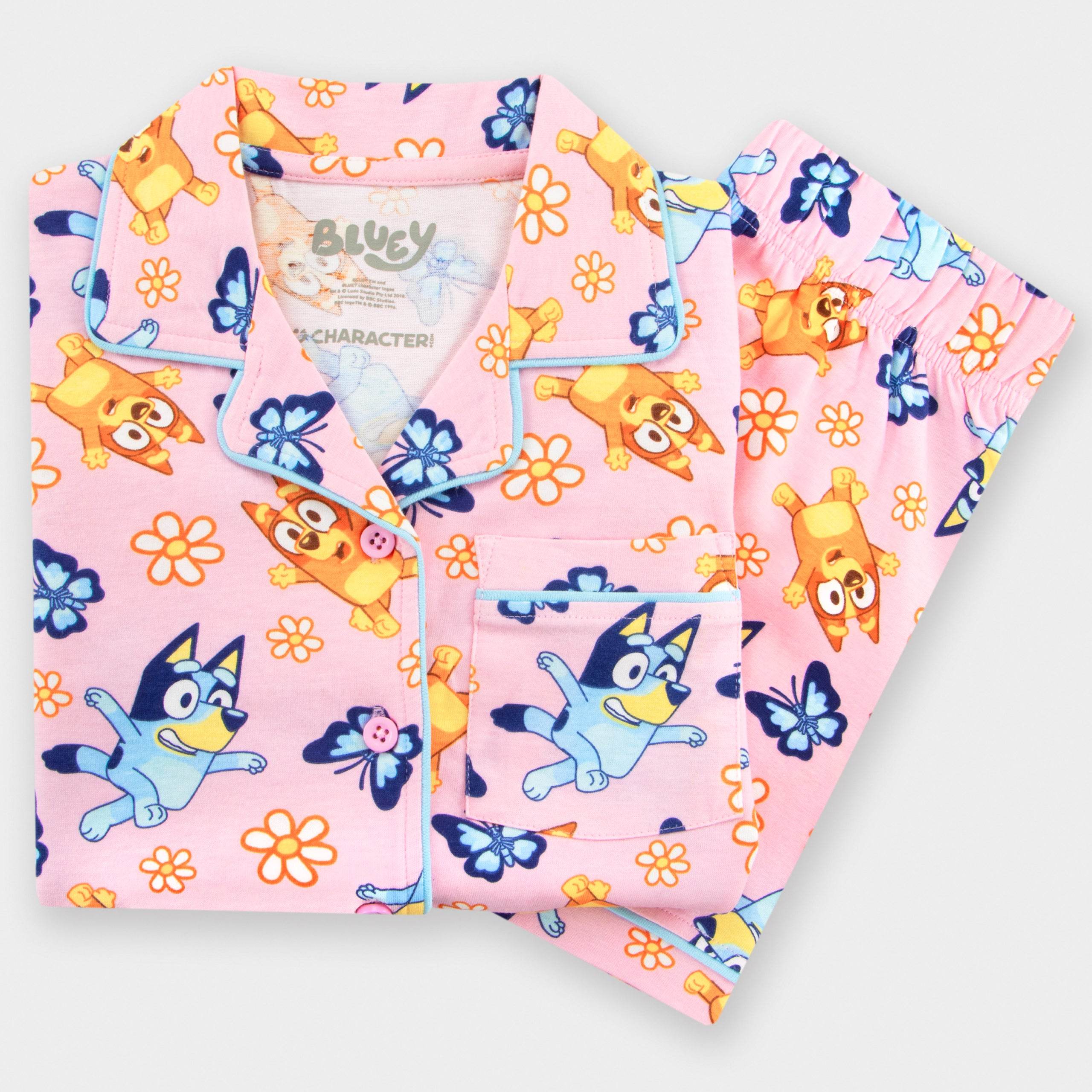 Bluey Button Up Pyjamas - Image 12