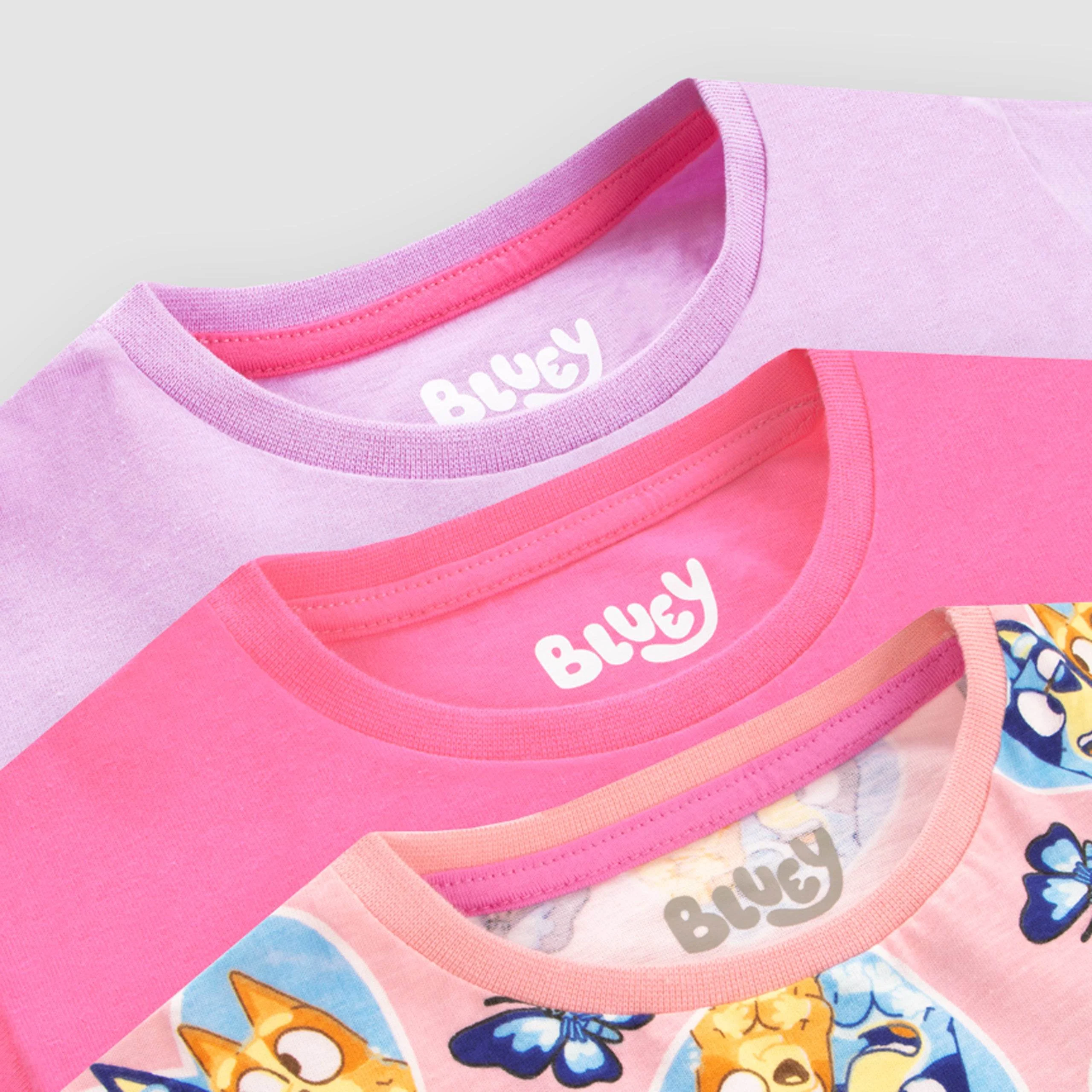 Bluey T-Shirts - Girls 3 Pack - Image 11
