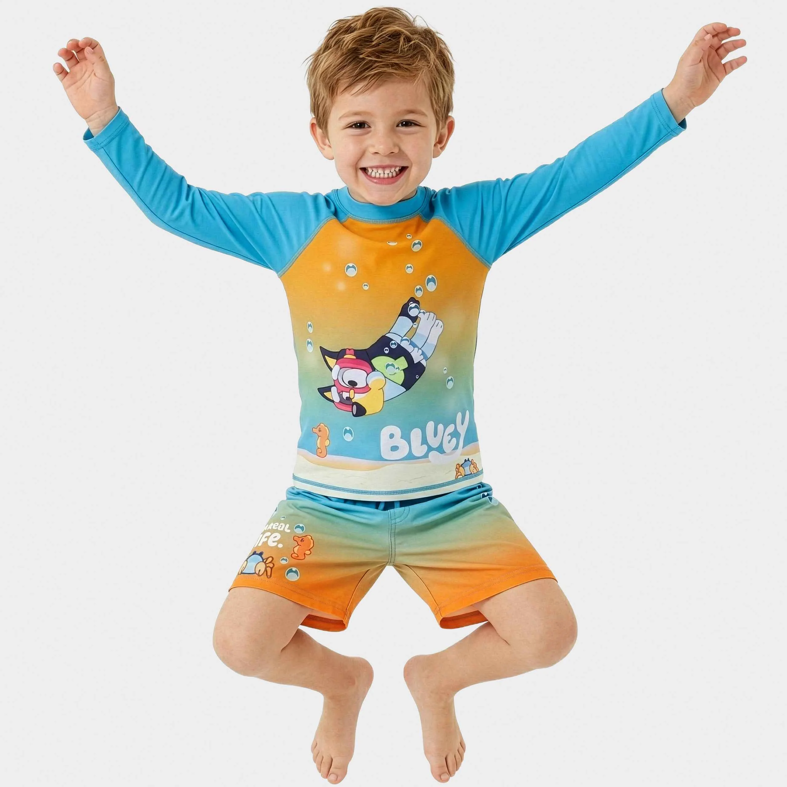Bluey Two Piece Swim Set - Long Sleeve - Image 2