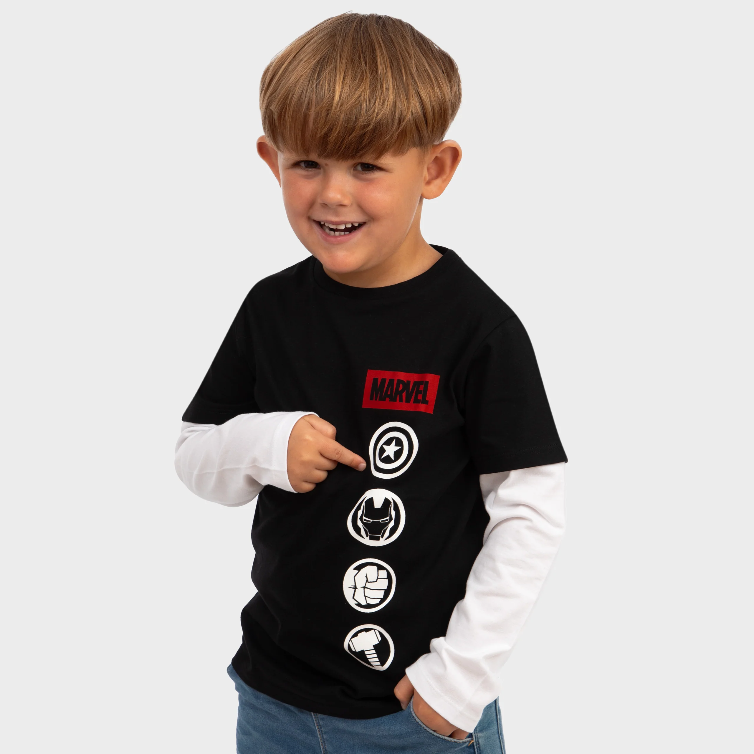 Boys Avengers Long Sleeve T-shirt - Image 3