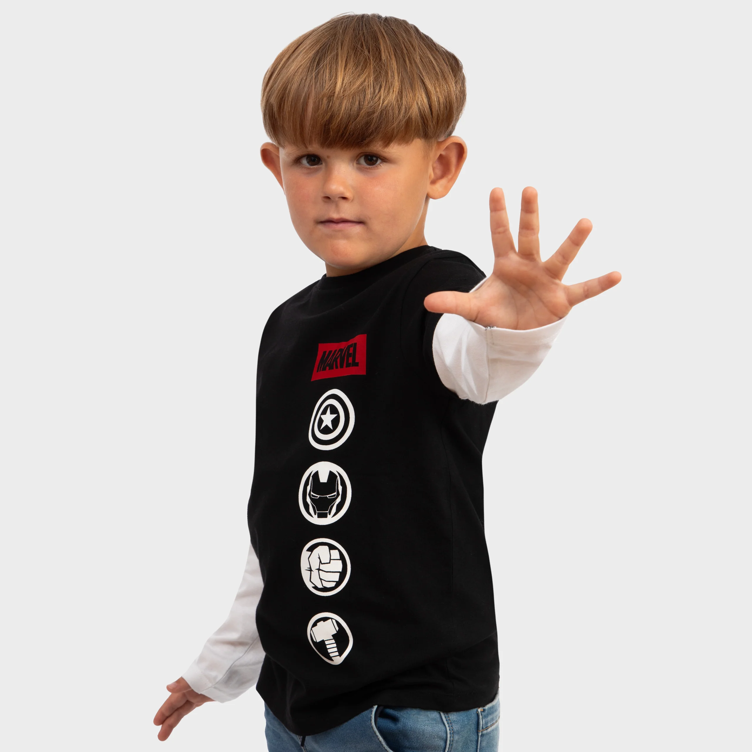 Boys Avengers Long Sleeve T-shirt - Image 6
