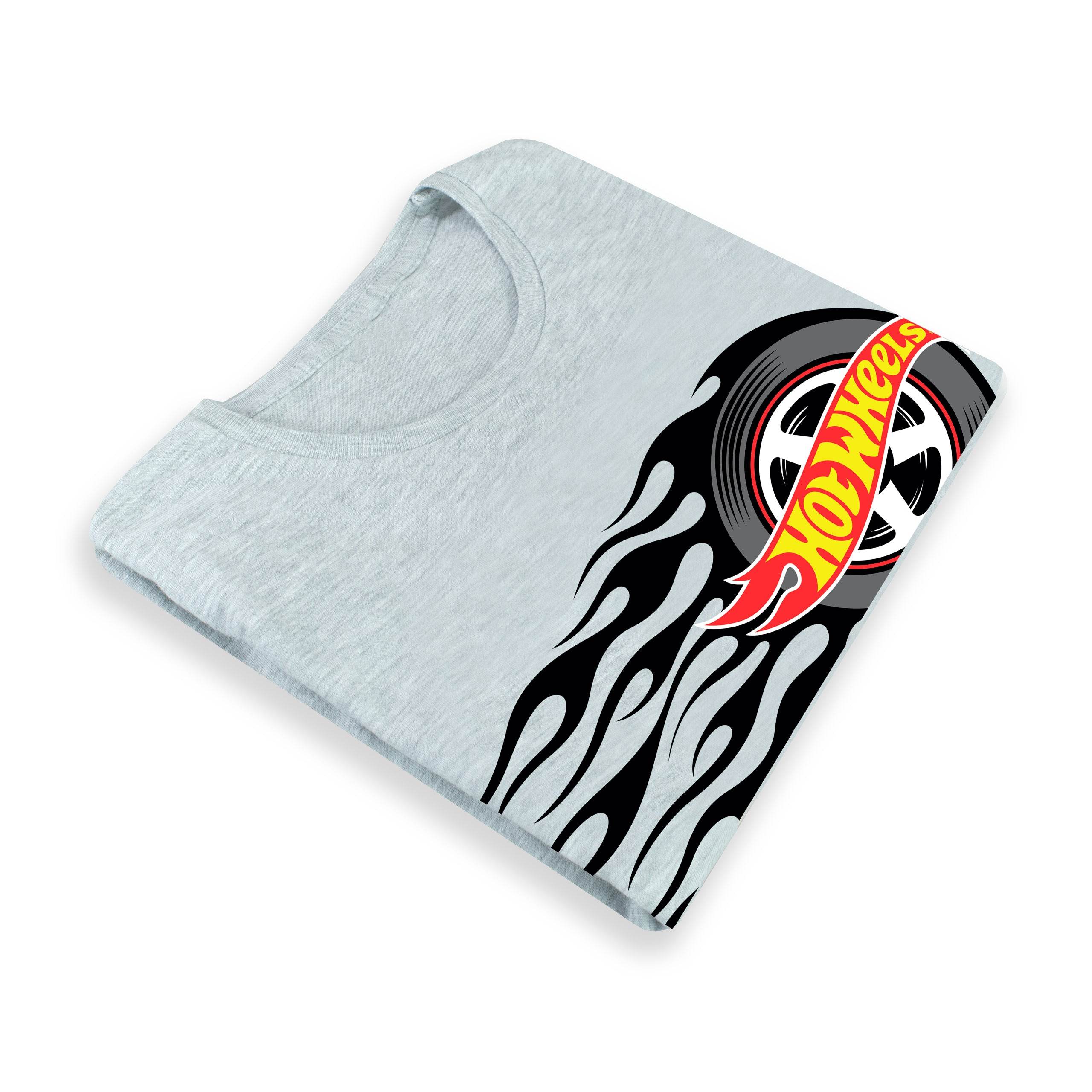 Boys Hot Wheels Logo T-Shirt - Image 5