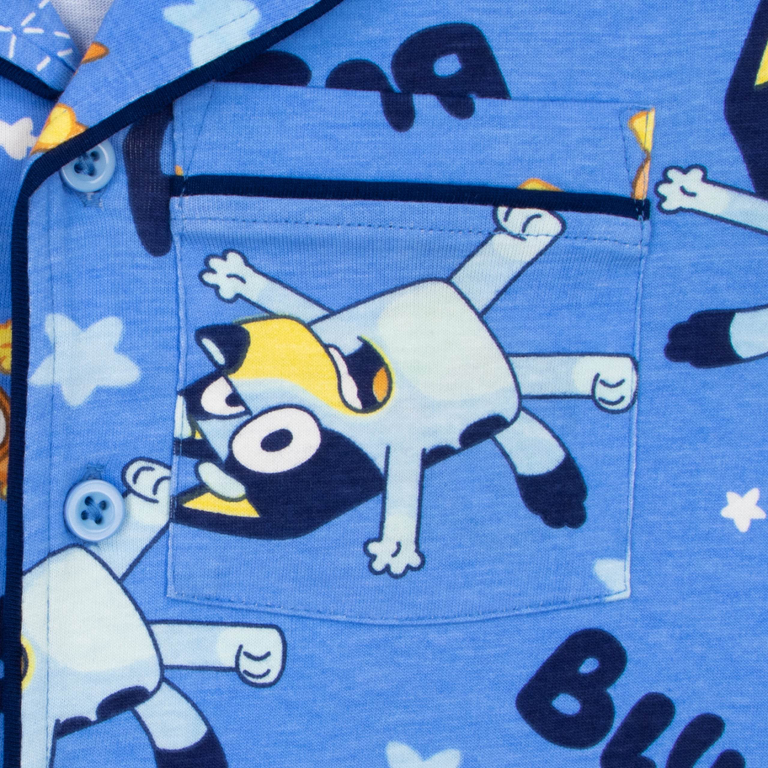 Button Up Bluey Pyjamas - Image 9