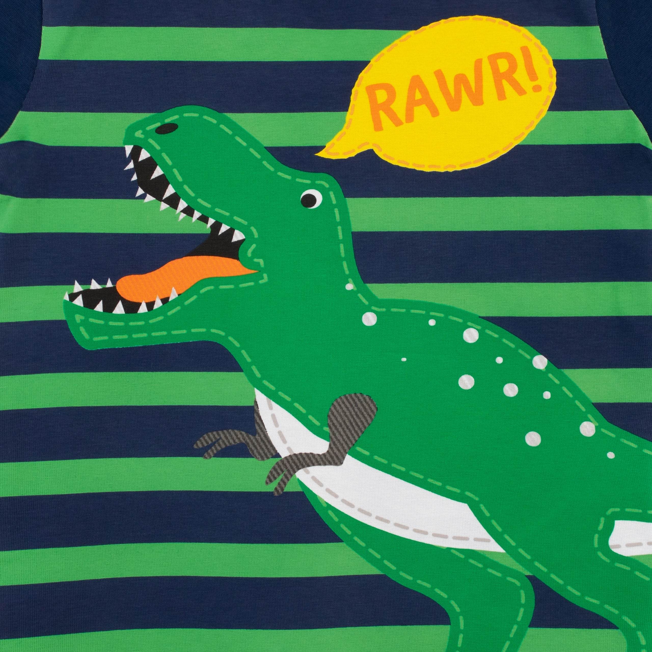 Harry Bear Dinosaur Pyjama Set - Snuggle Fit - Image 4