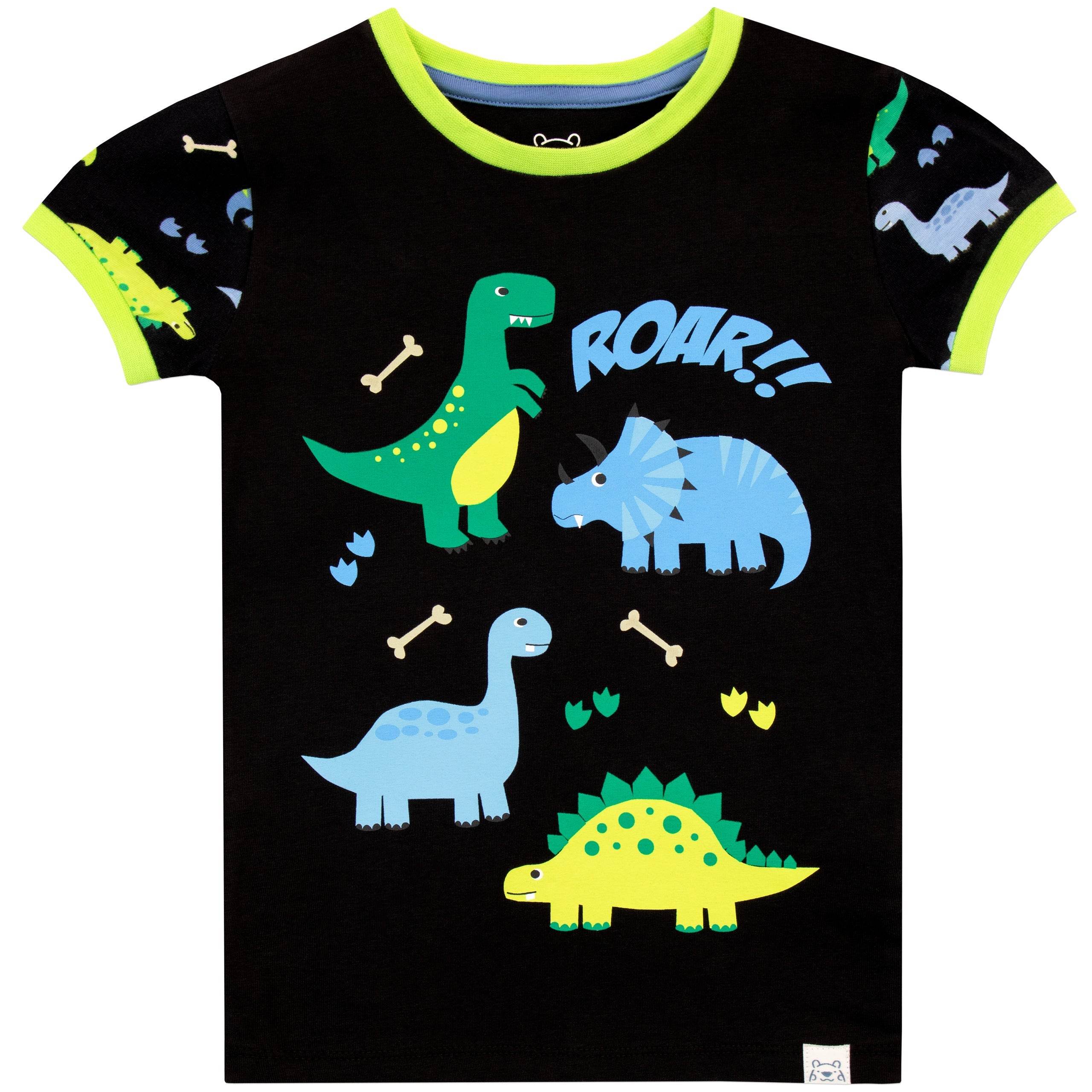 Harry Bear Dinosaur Short Pyjamas - Image 3