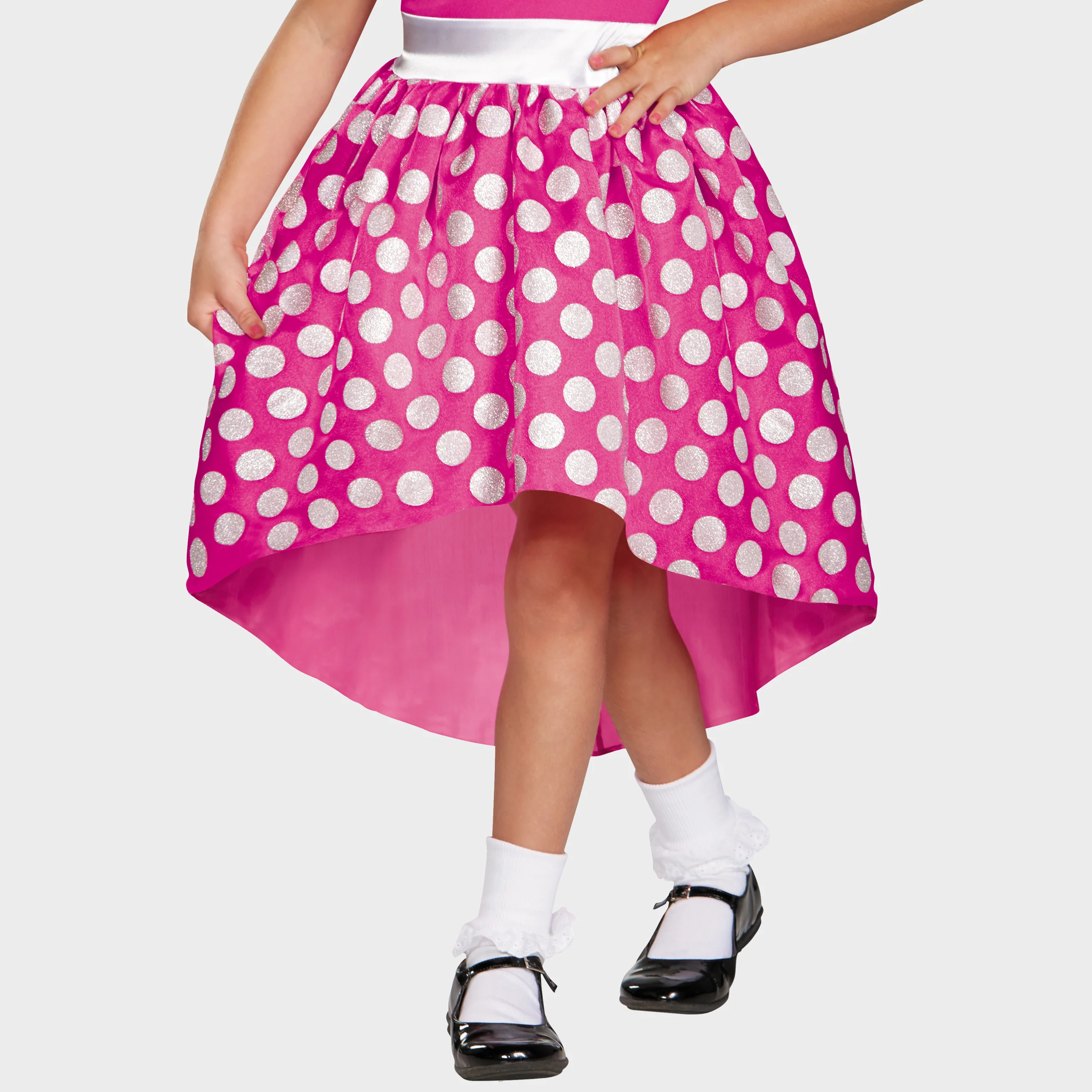 Disney Minnie Mouse Fancy Dress - Pink - Image 3