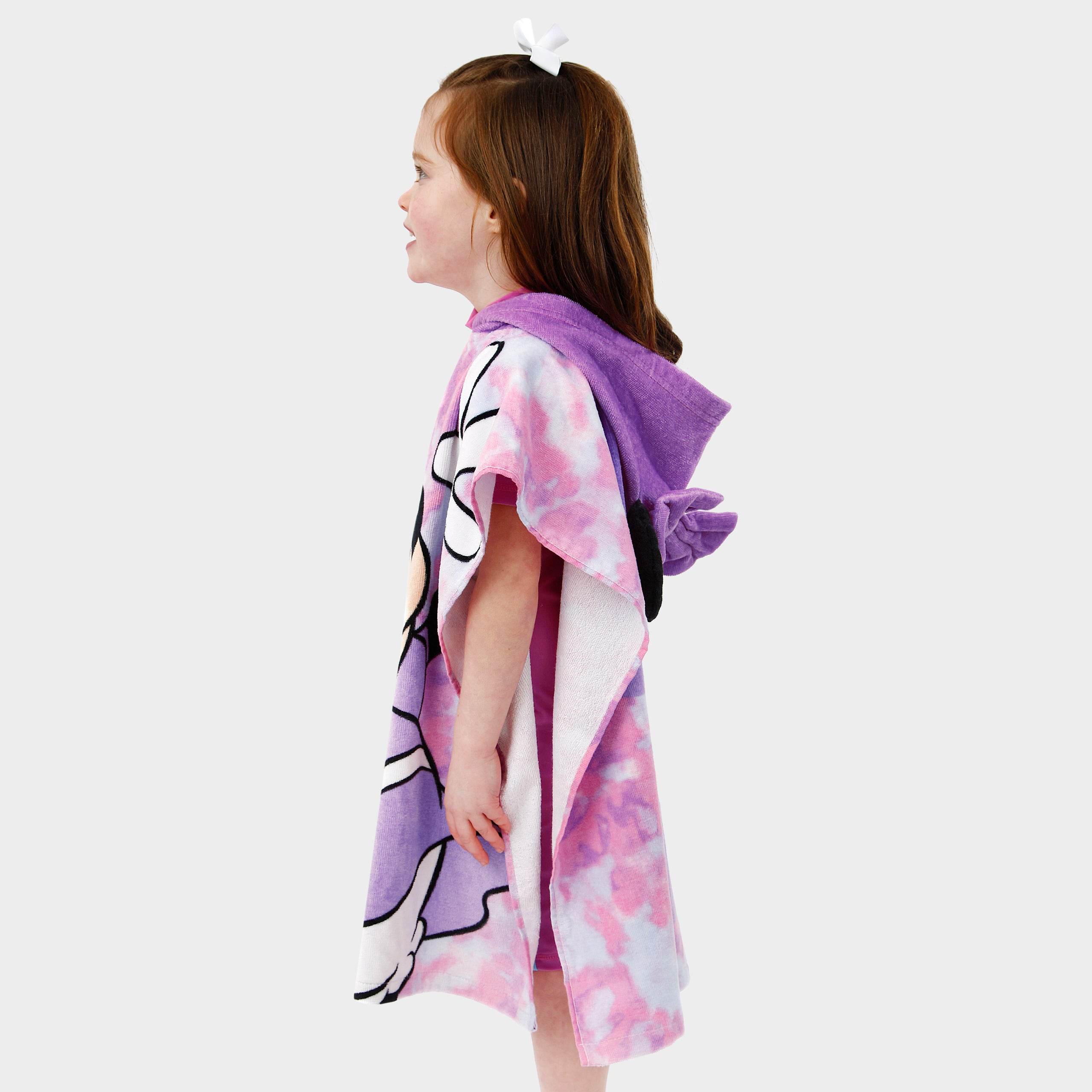 Disney Minnie Mouse Towel Poncho - Tie Dye - Image 3