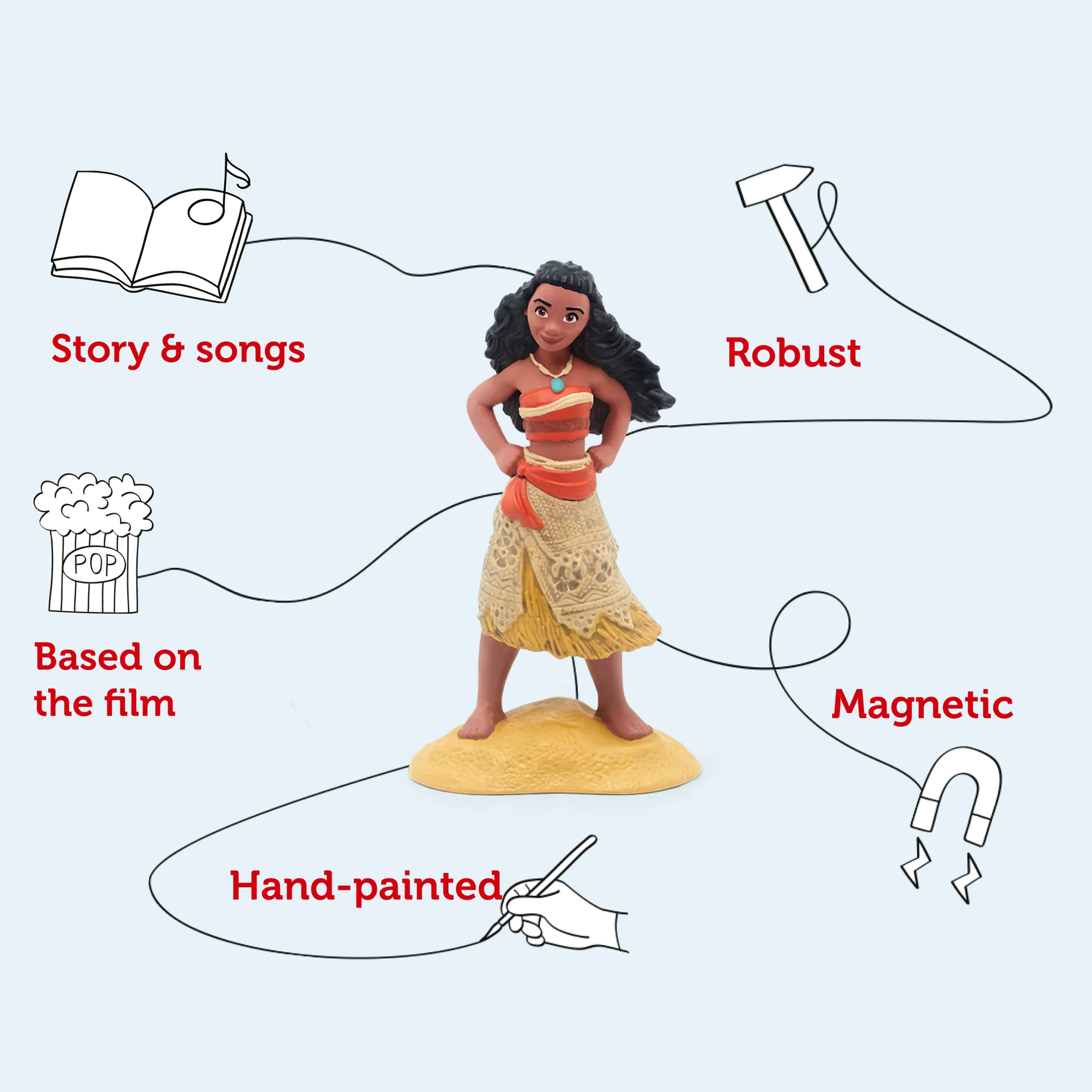 Tonies Disney Moana Audio Figure - Image 4