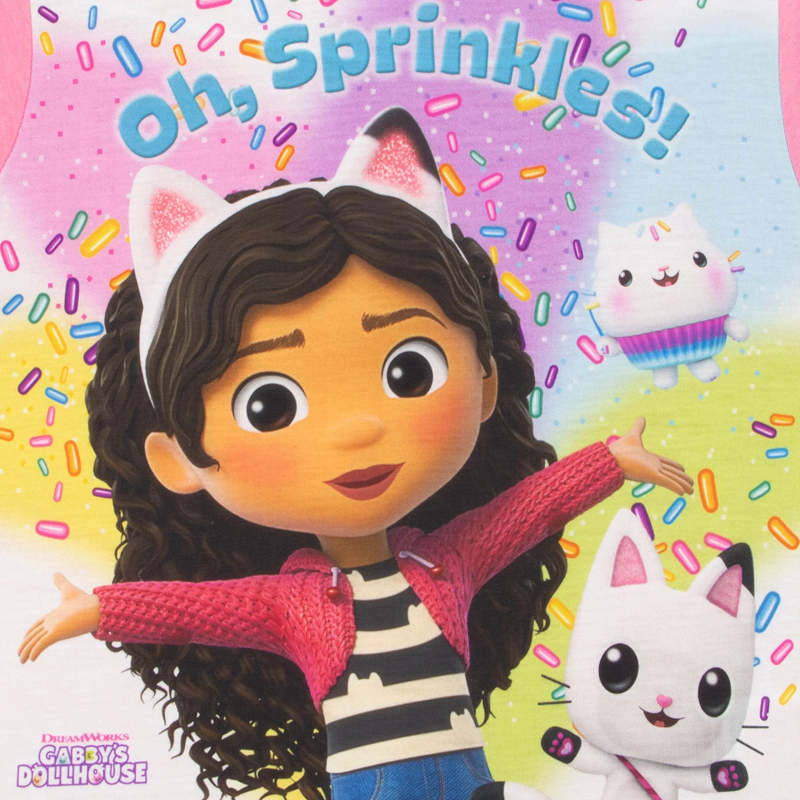 Gabbys Dollhouse Short Pyjamas  -  Oh SPRINKLES - Image 2