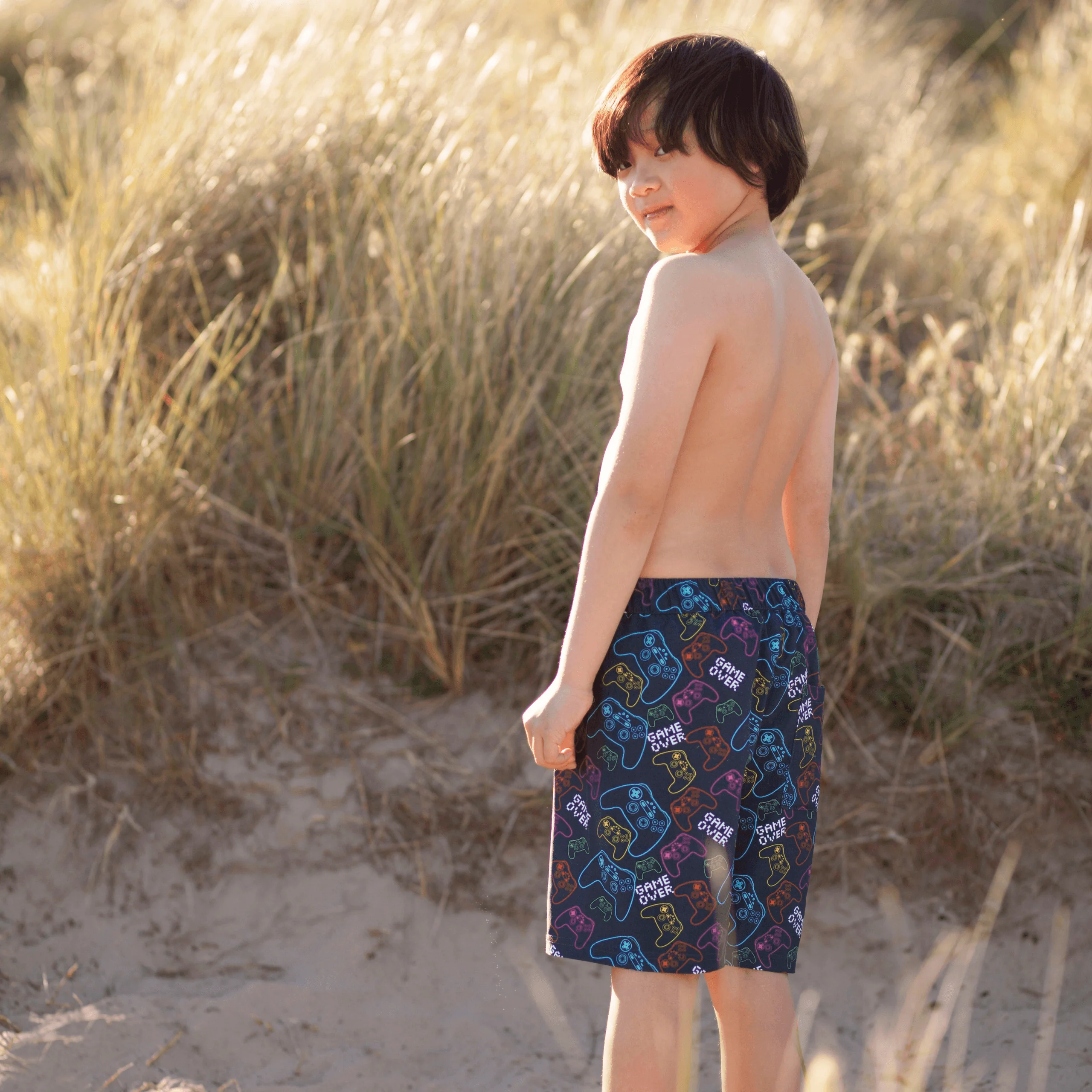 Harry Bear Game Over Swim Shorts - Image 3