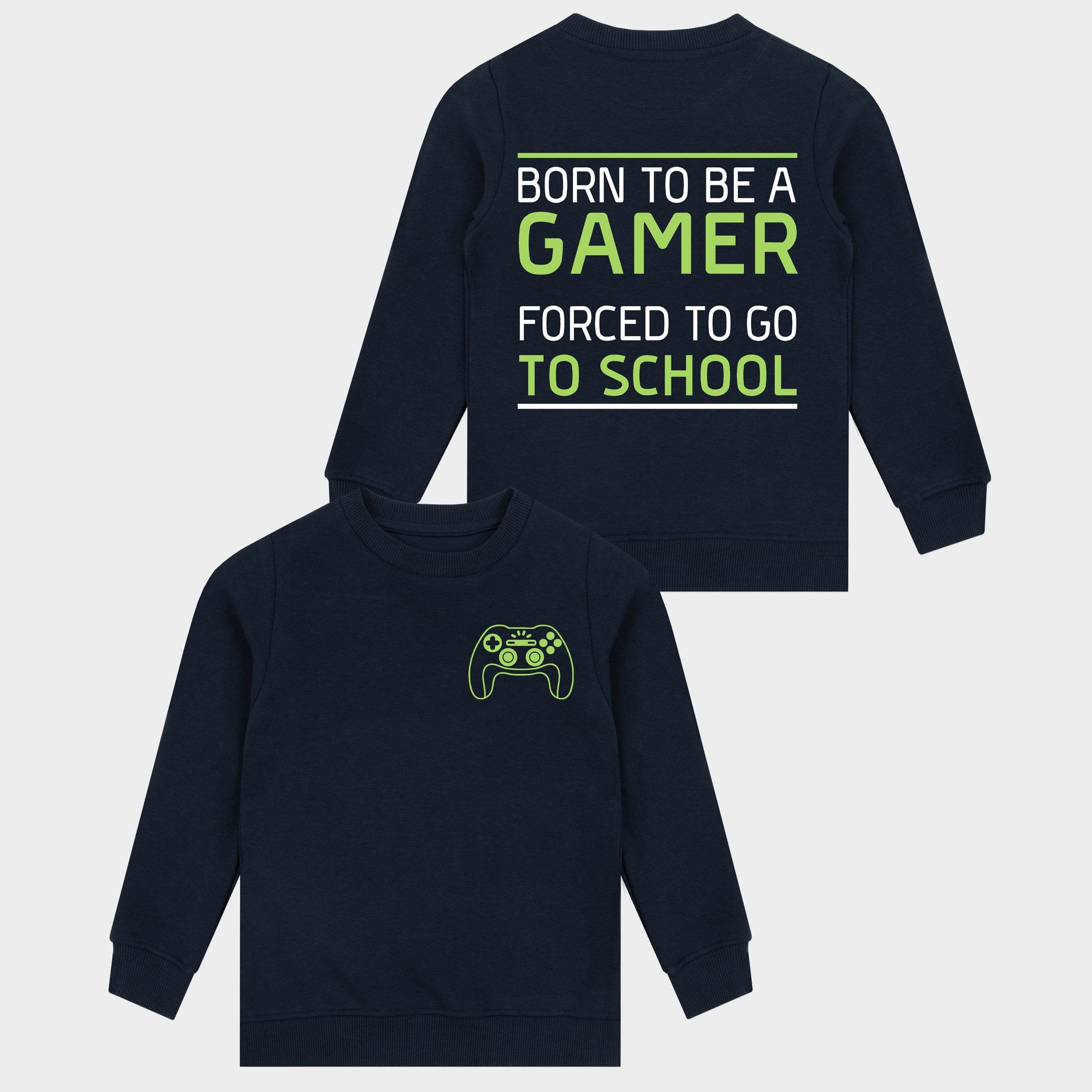 Harry Bear Gaming Sweatshirt - Born To Be A Gamer - Image 4