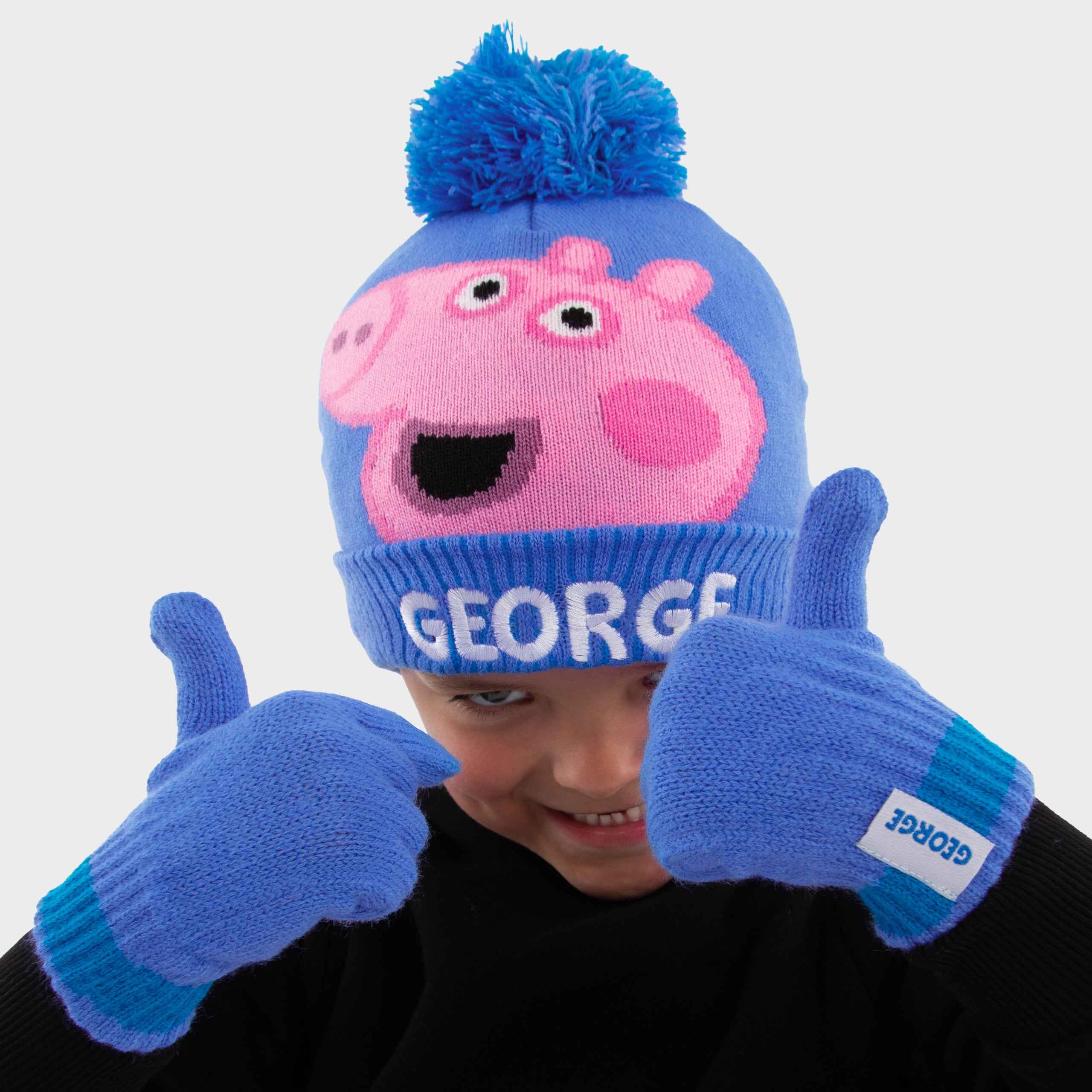 George Pig Winter Hat And Gloves Set - Image 2