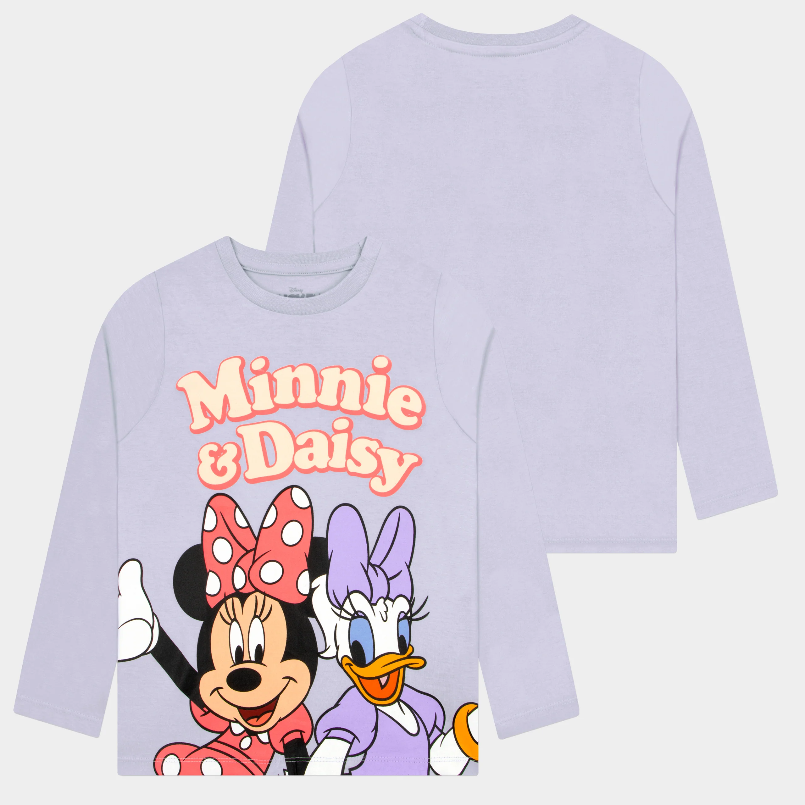 Girls Minnie Mouse & Daisy Duck Long Sleeve T-shirt - Image 2