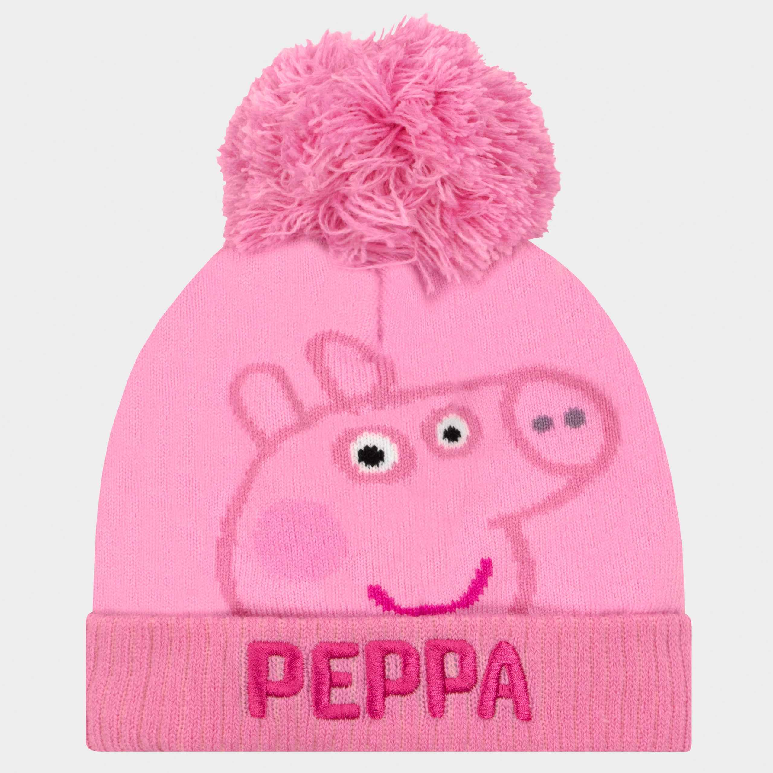 Girls Peppa Pig Hat And Gloves Set - Image 7