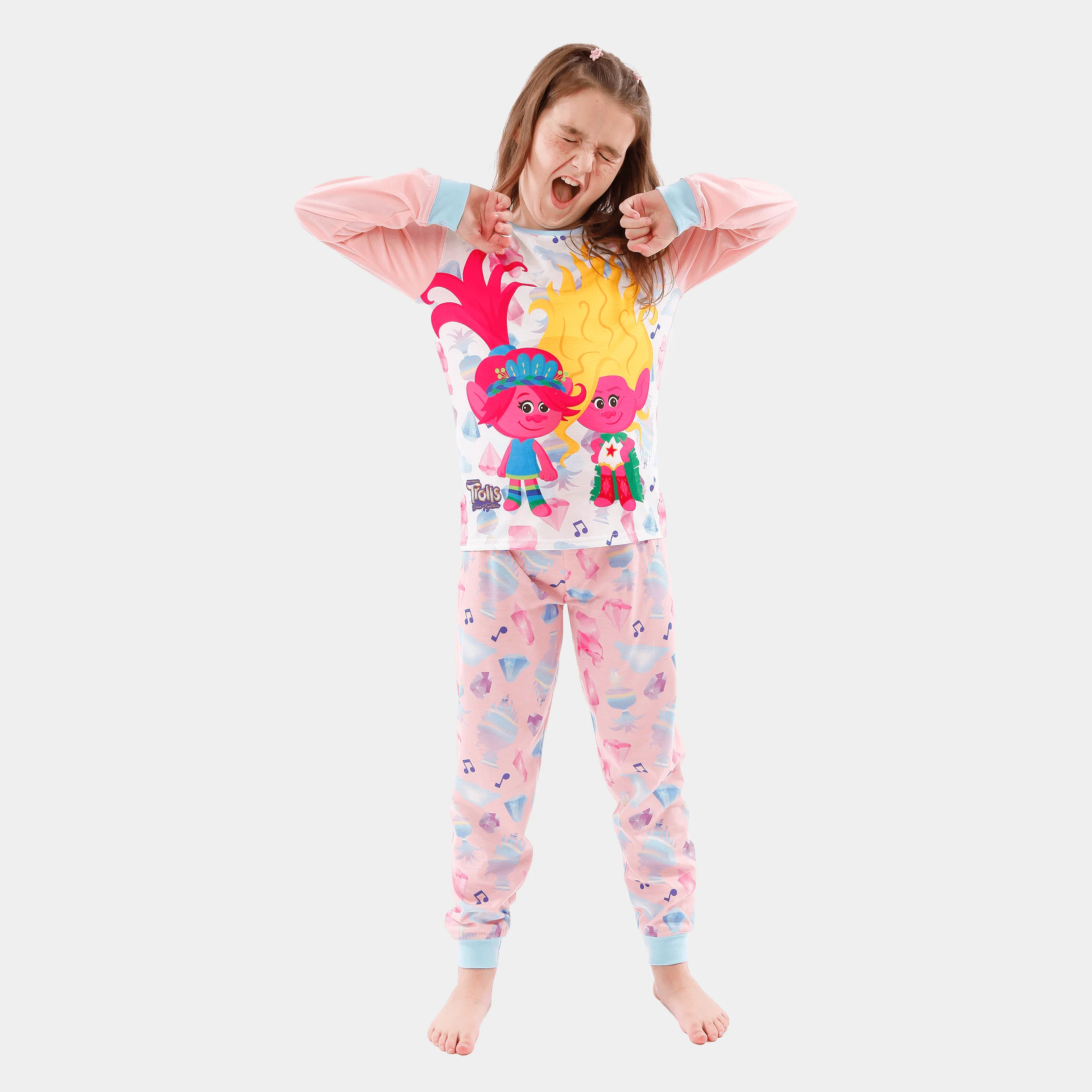 Girls Trolls Pyjama Set - Image 2