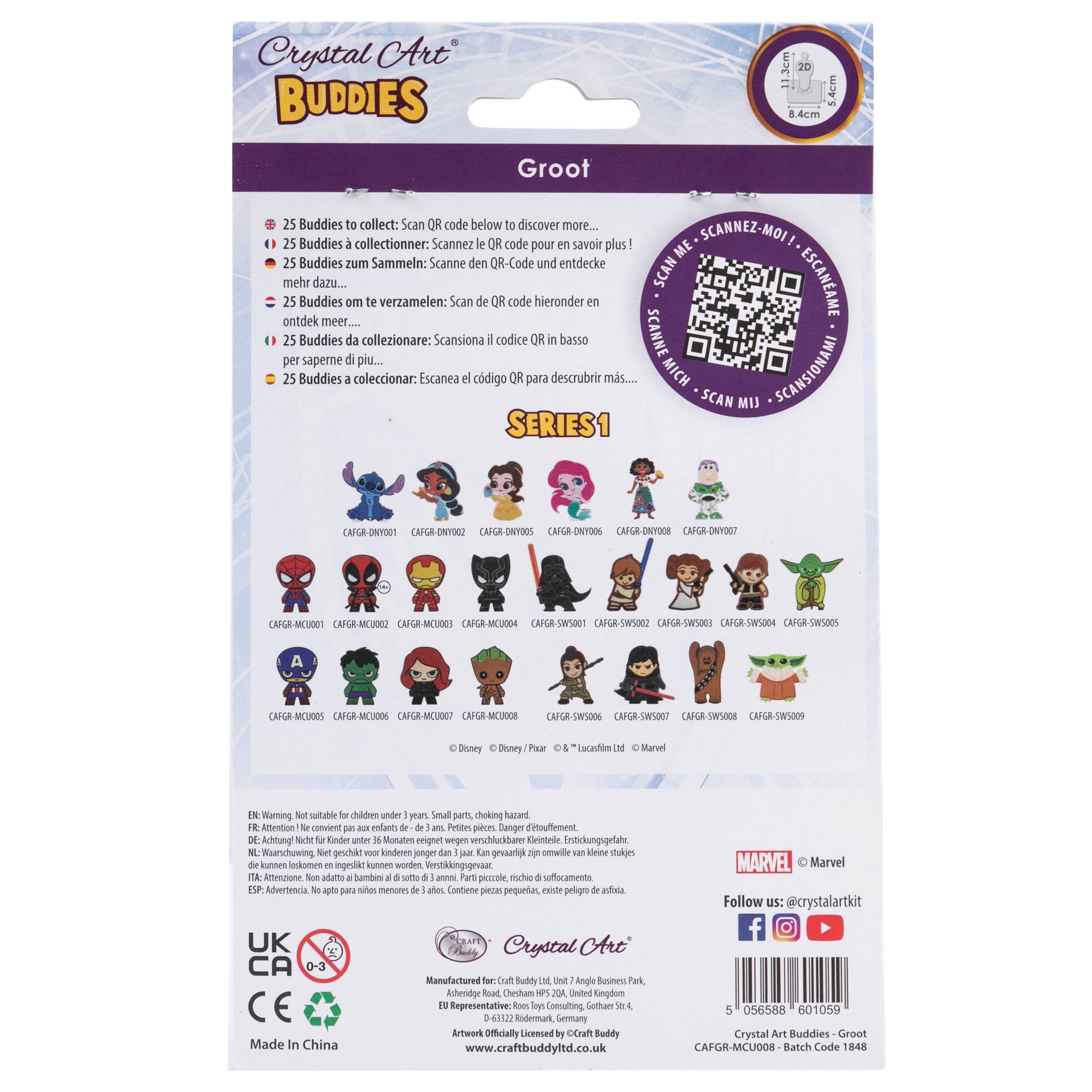 Groot Crystal Art Buddy - Image 7