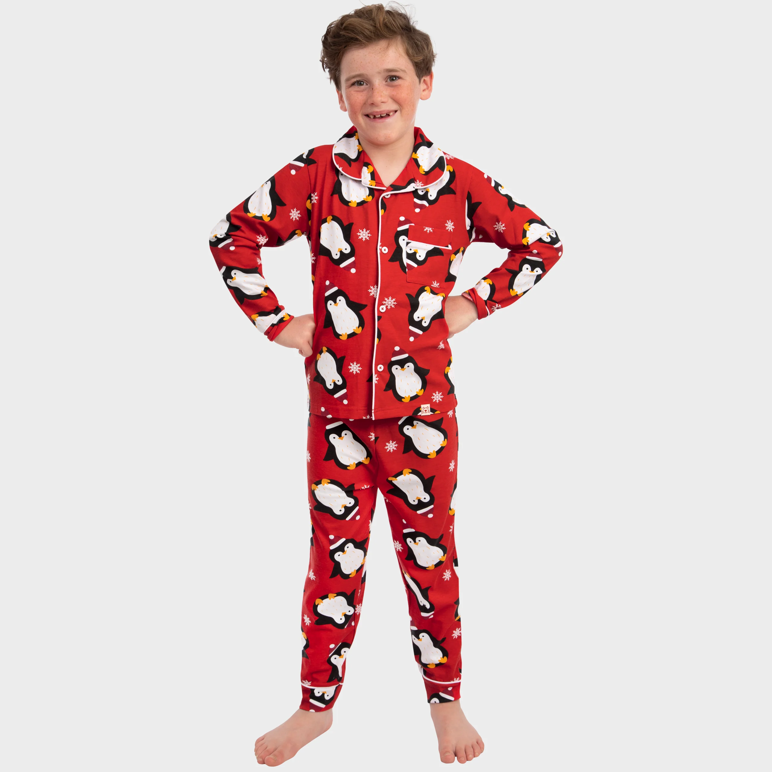HARRY BEAR PYJAMAS | CHRISTMAS AOP PENGUINS