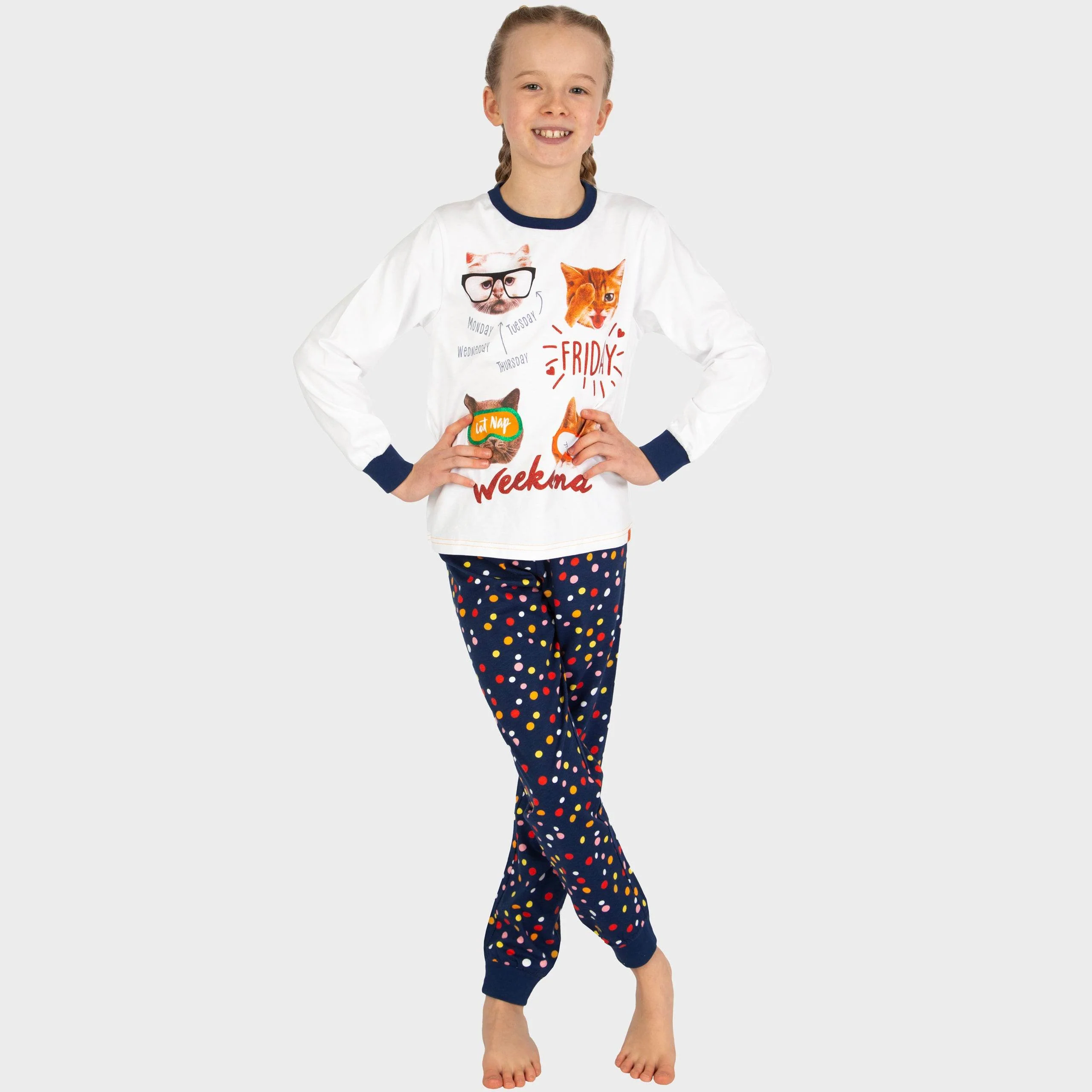 Harry Bear Cat Weekend Pyjamas - Image 6