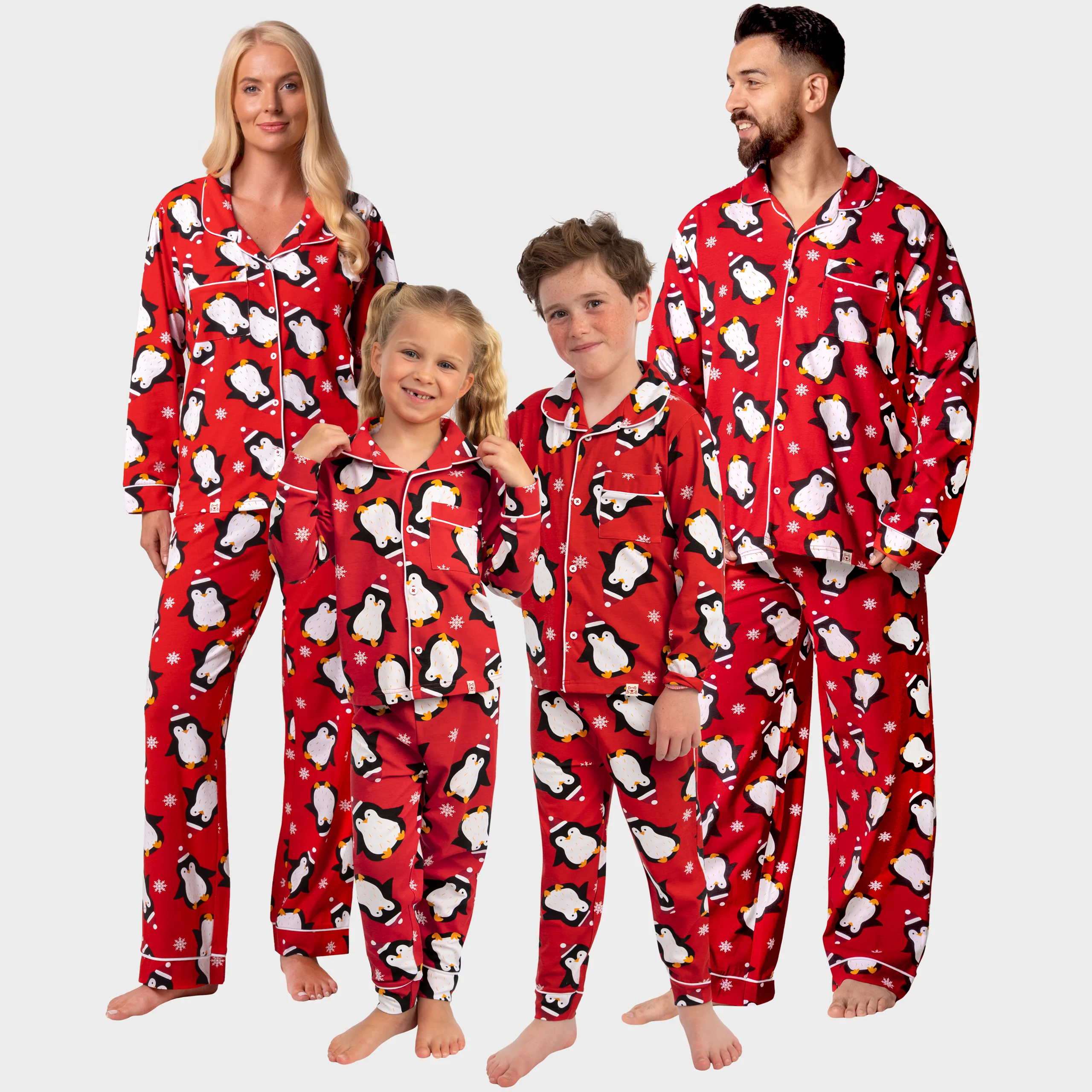 HARRY BEAR PYJAMAS | CHRISTMAS AOP PENGUINS - Image 8