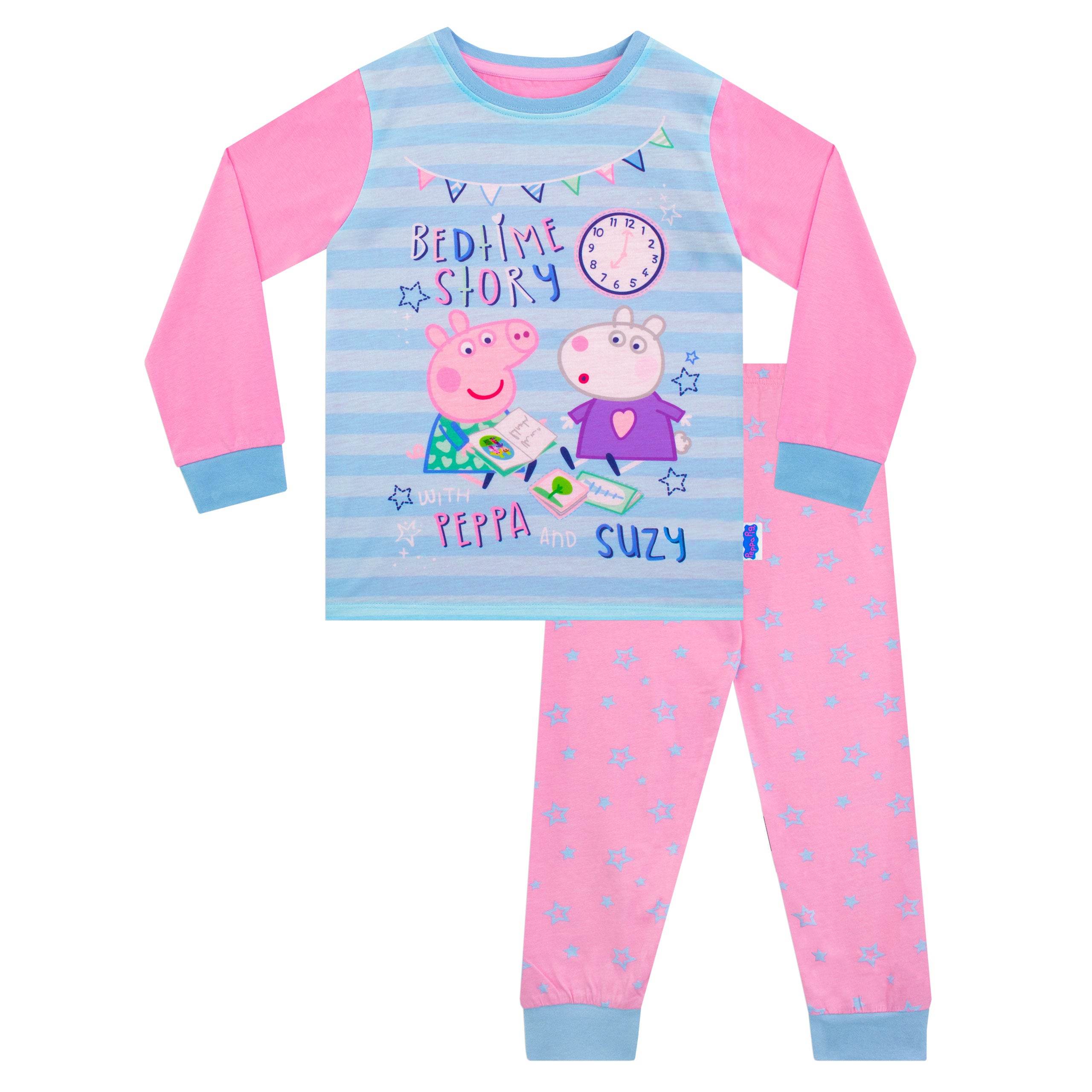 Kids Peppa Pig Dressing Gown and PJ Set - Image 9