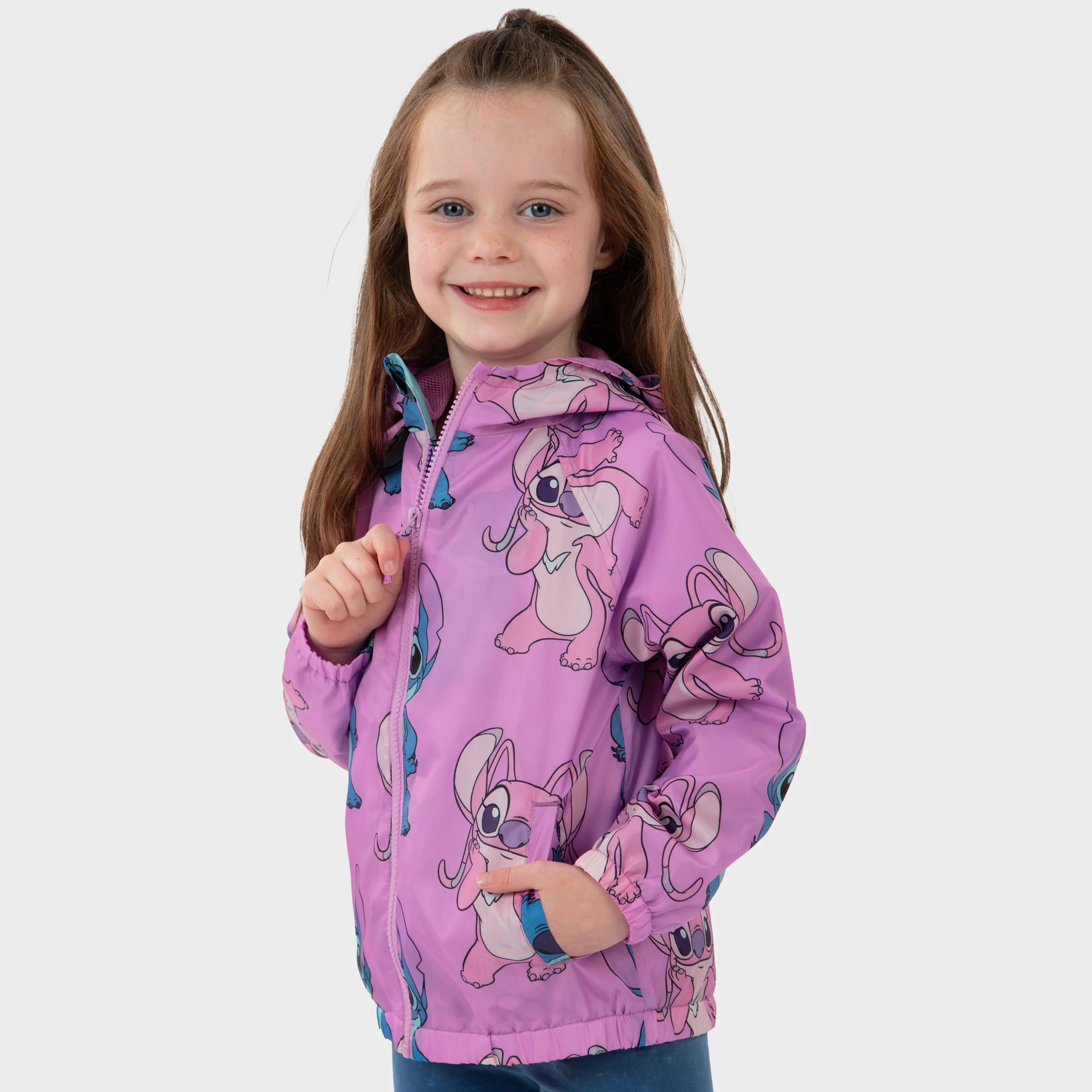 Lilo & Stitch Angel Purple Raincoat - Image 5