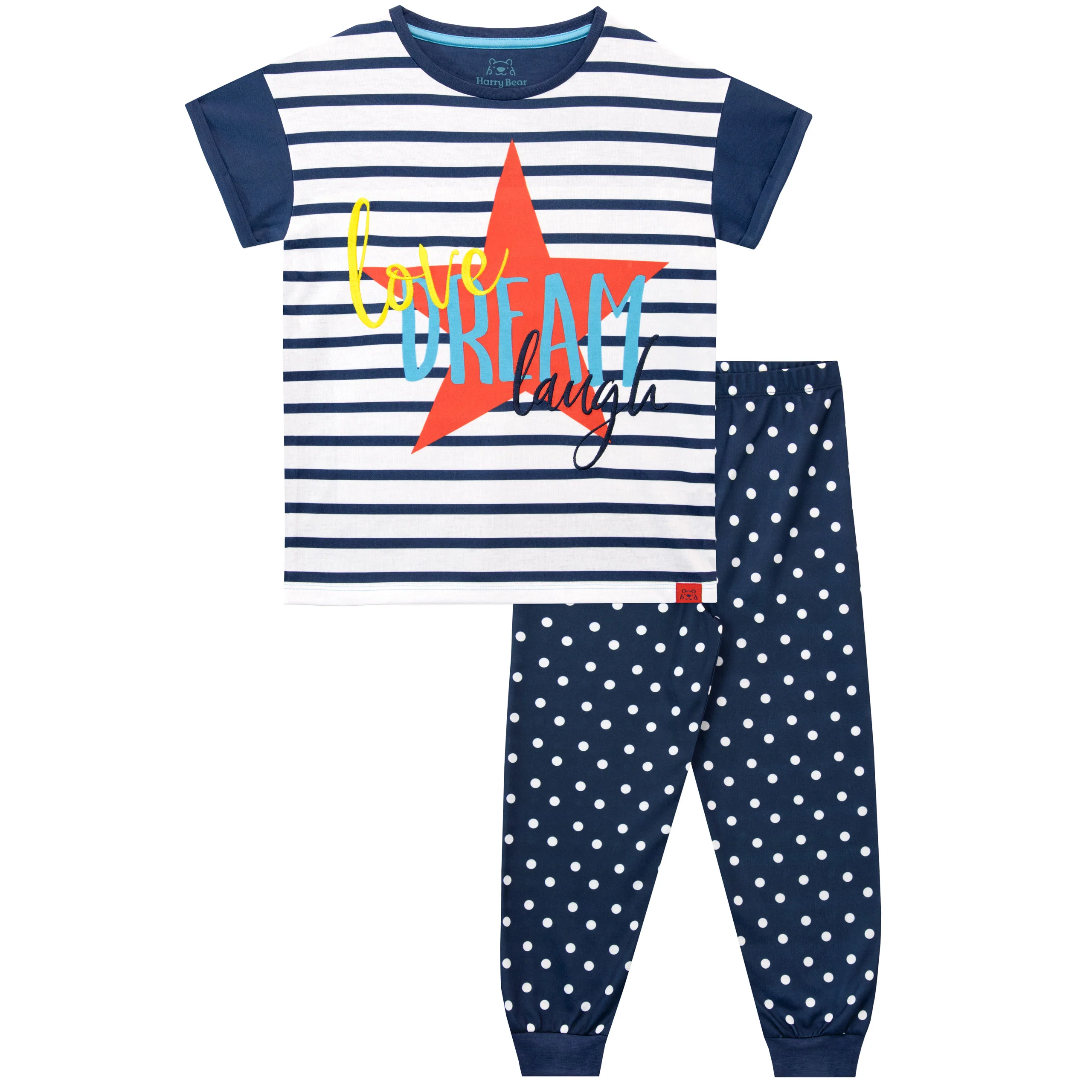 Harry Bear Love, Dream, Laugh Pyjamas