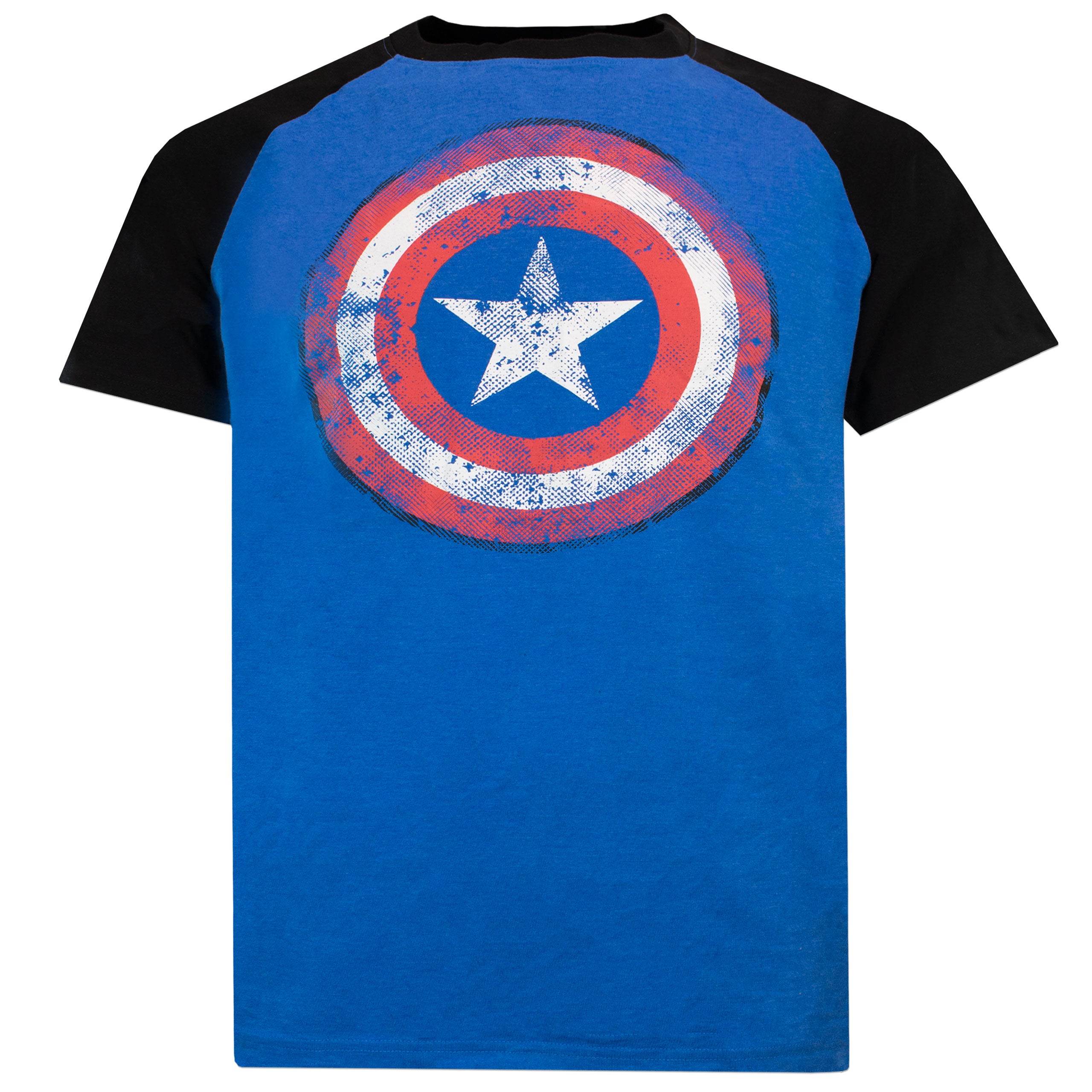 Mens Captain America Pyjamas - Image 2