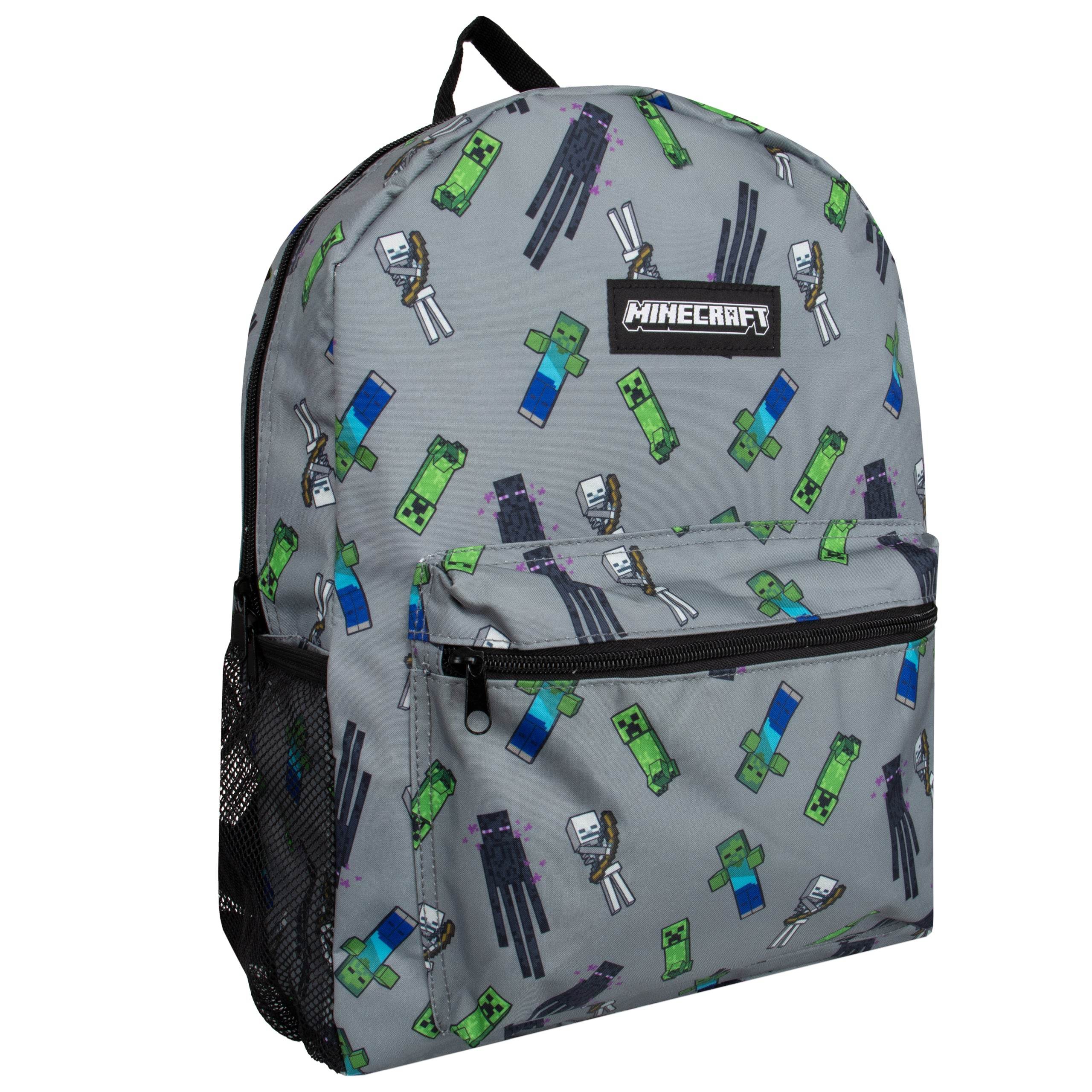 Minecraft 4 Piece Backpack Set - Image 6