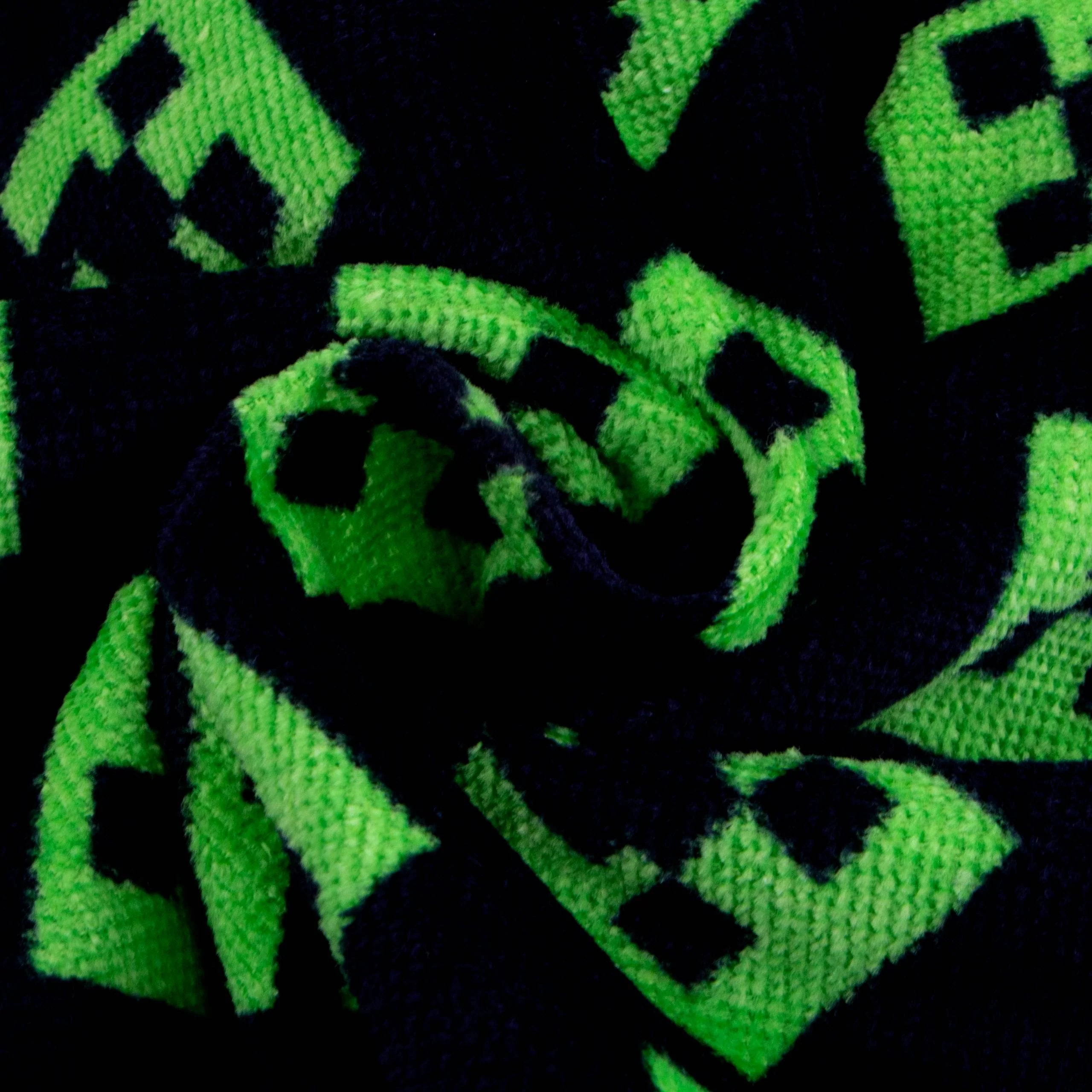 Minecraft Creeper Hooded Towel Poncho - Image 9