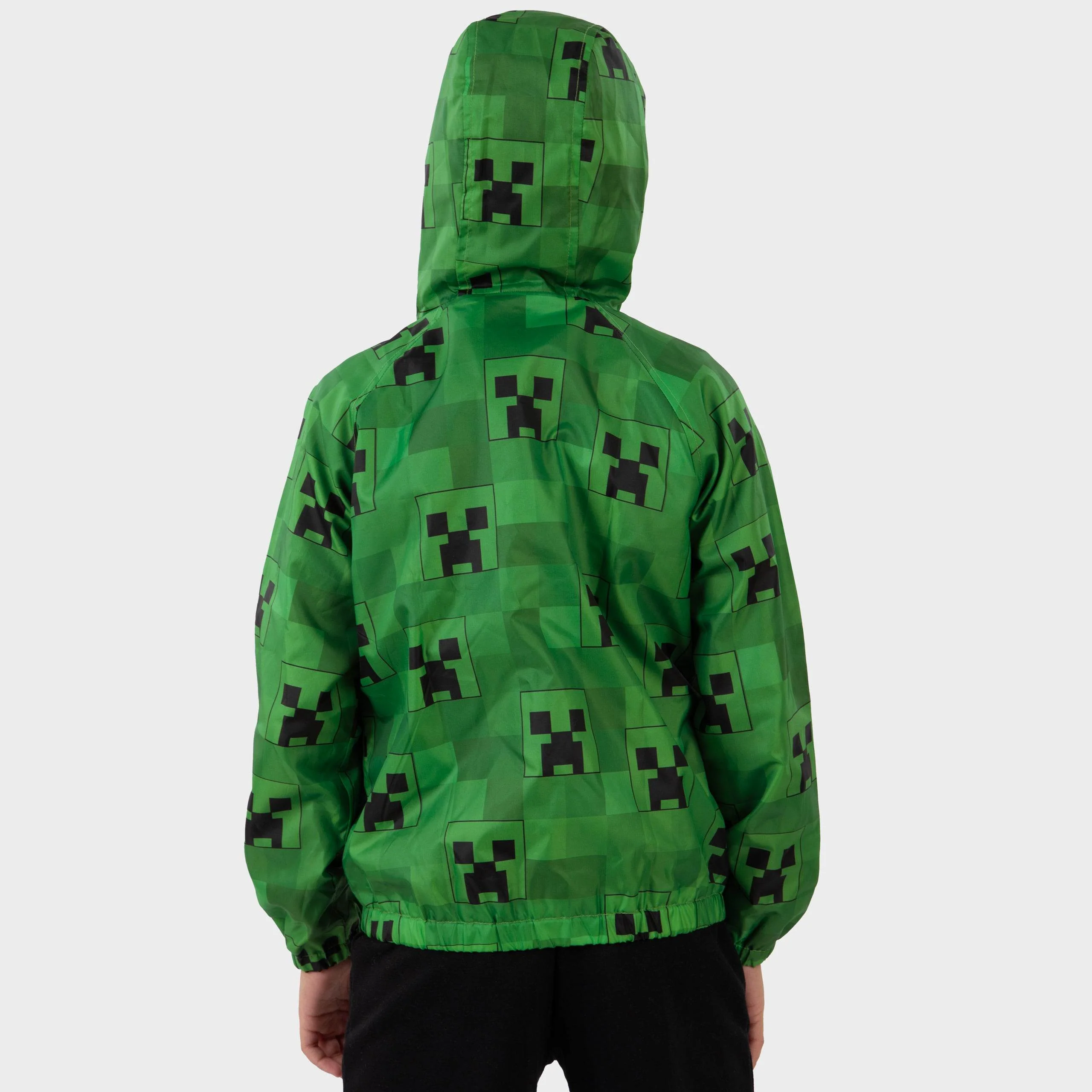 Minecraft Creeper Rain Coat - Image 5