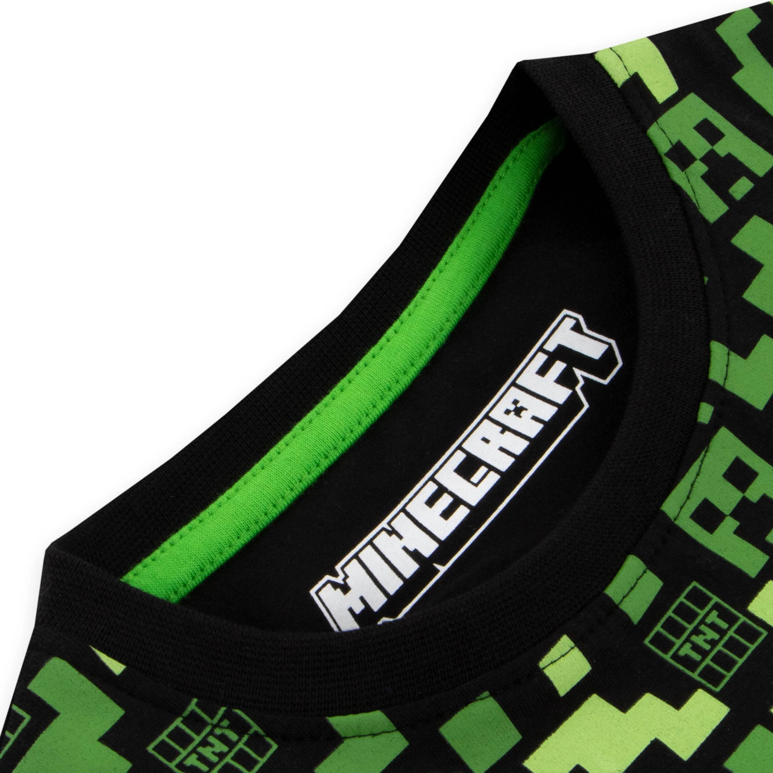 Minecraft Creeper Top and Shorts - Image 10