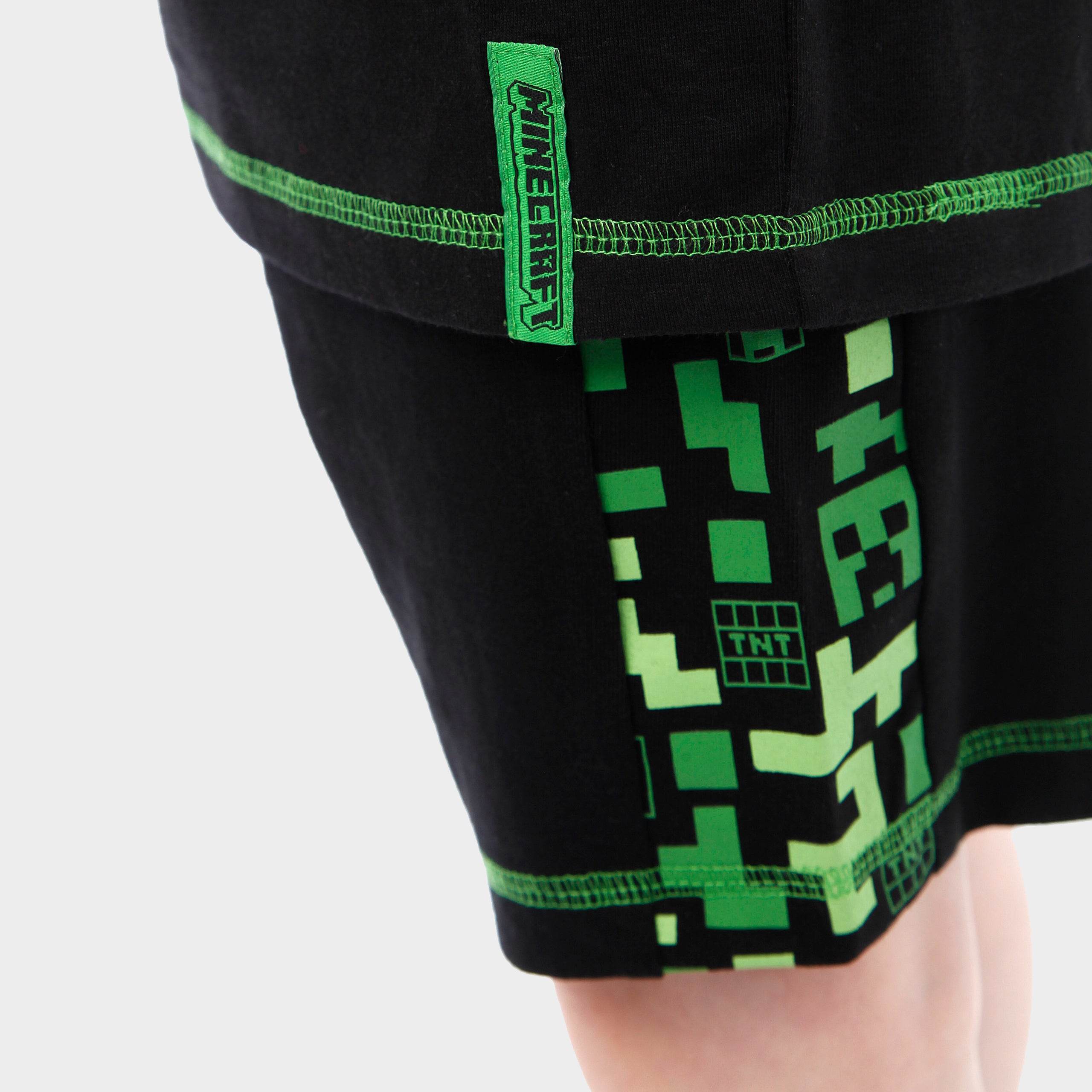 Minecraft Creeper Top and Shorts - Image 5