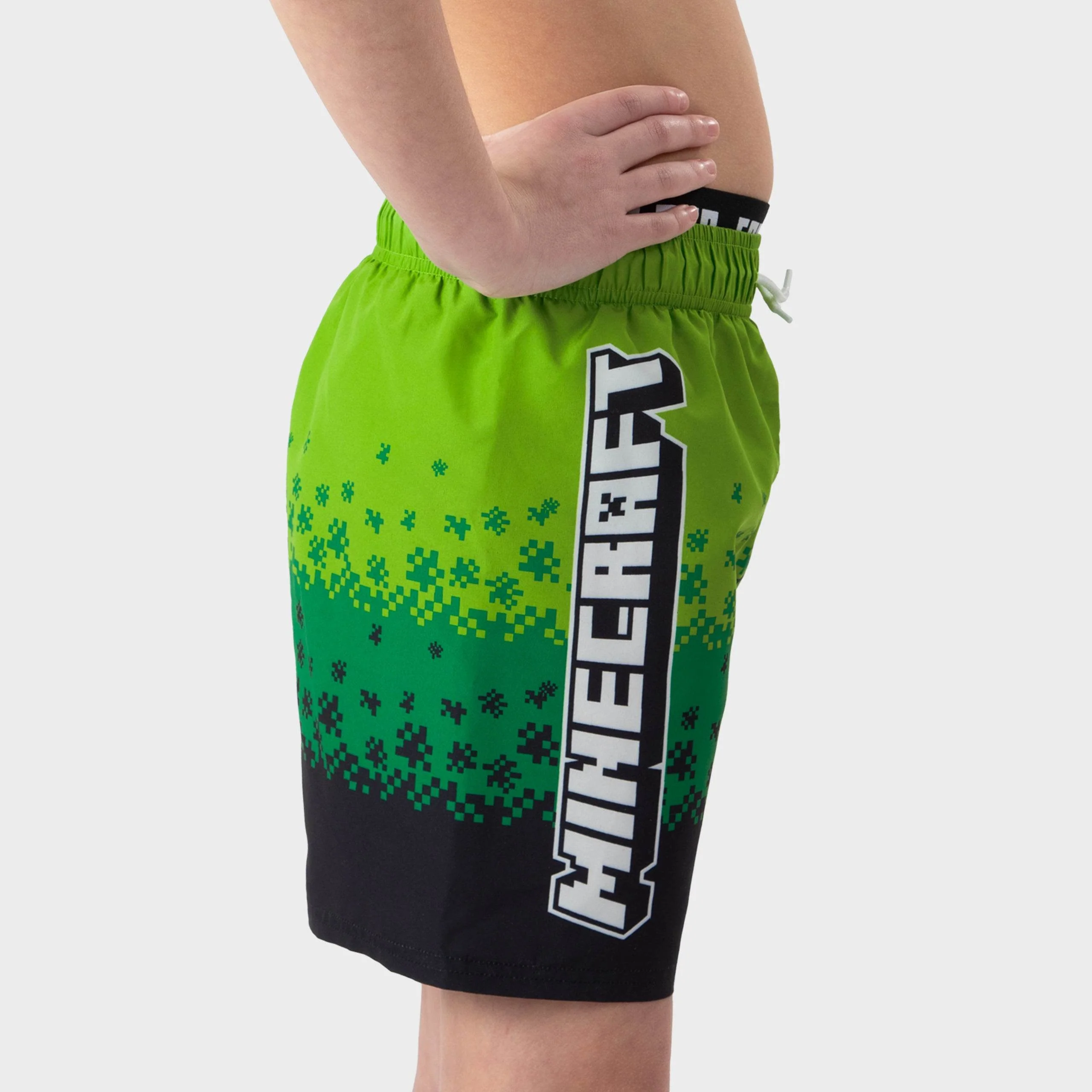 Minecraft Swim Shorts - Creeper - Image 4