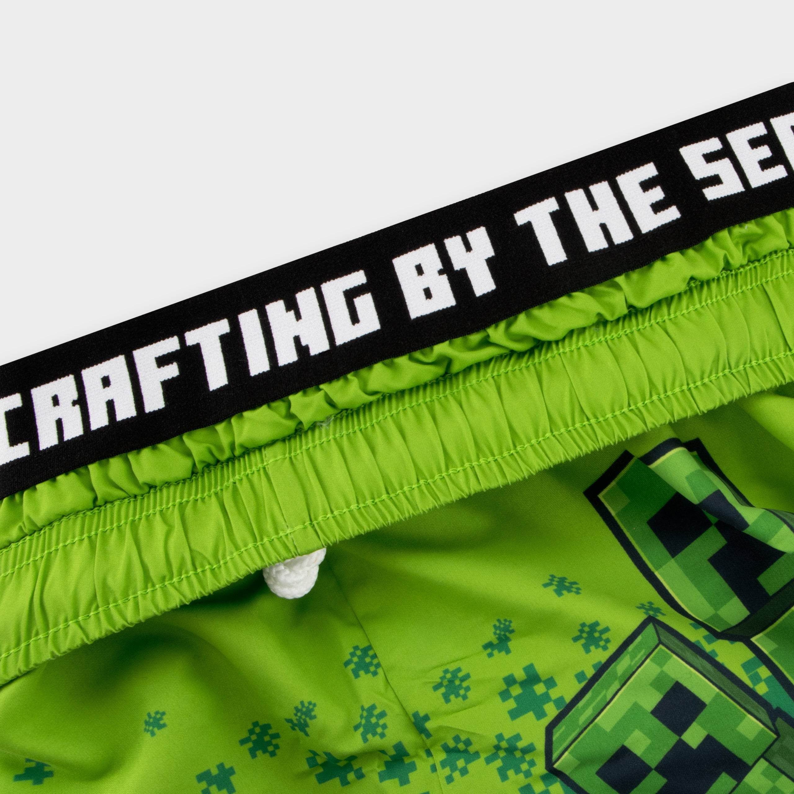 Minecraft Swim Shorts - Creeper - Image 8
