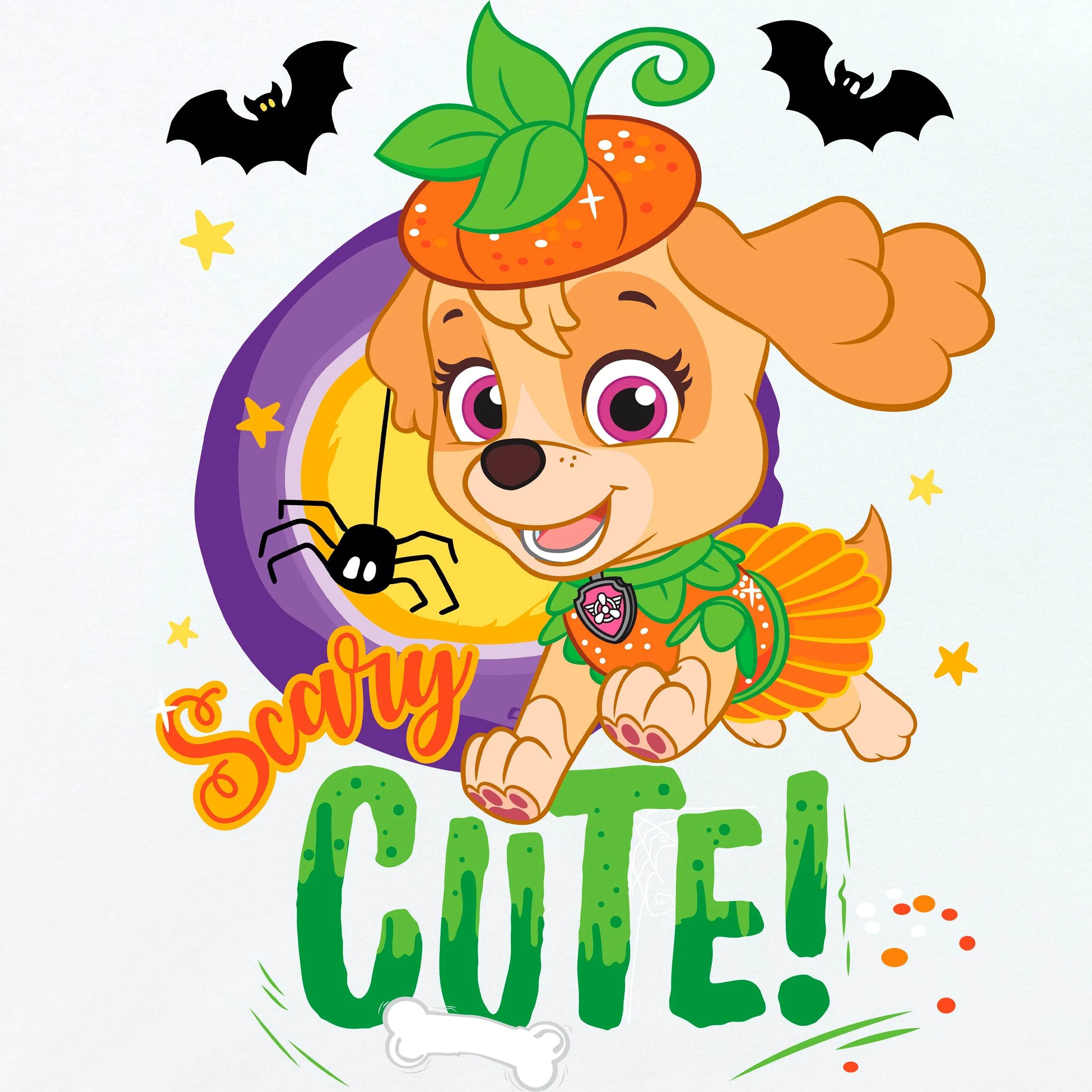 PAW Patrol Skye Halloween T-Shirt - Image 4