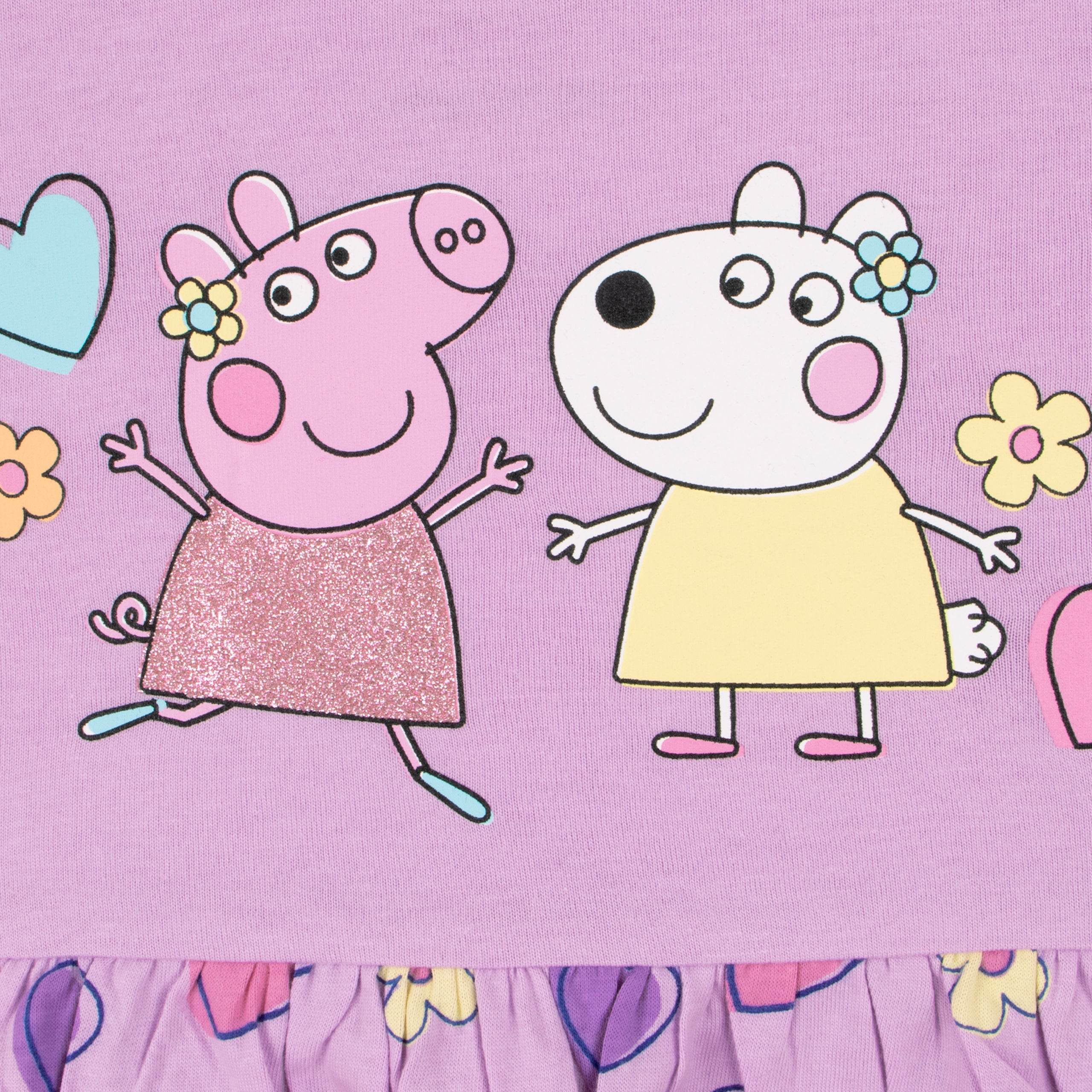 Peppa Pig Dress - Hearts And Flowers - Image 2