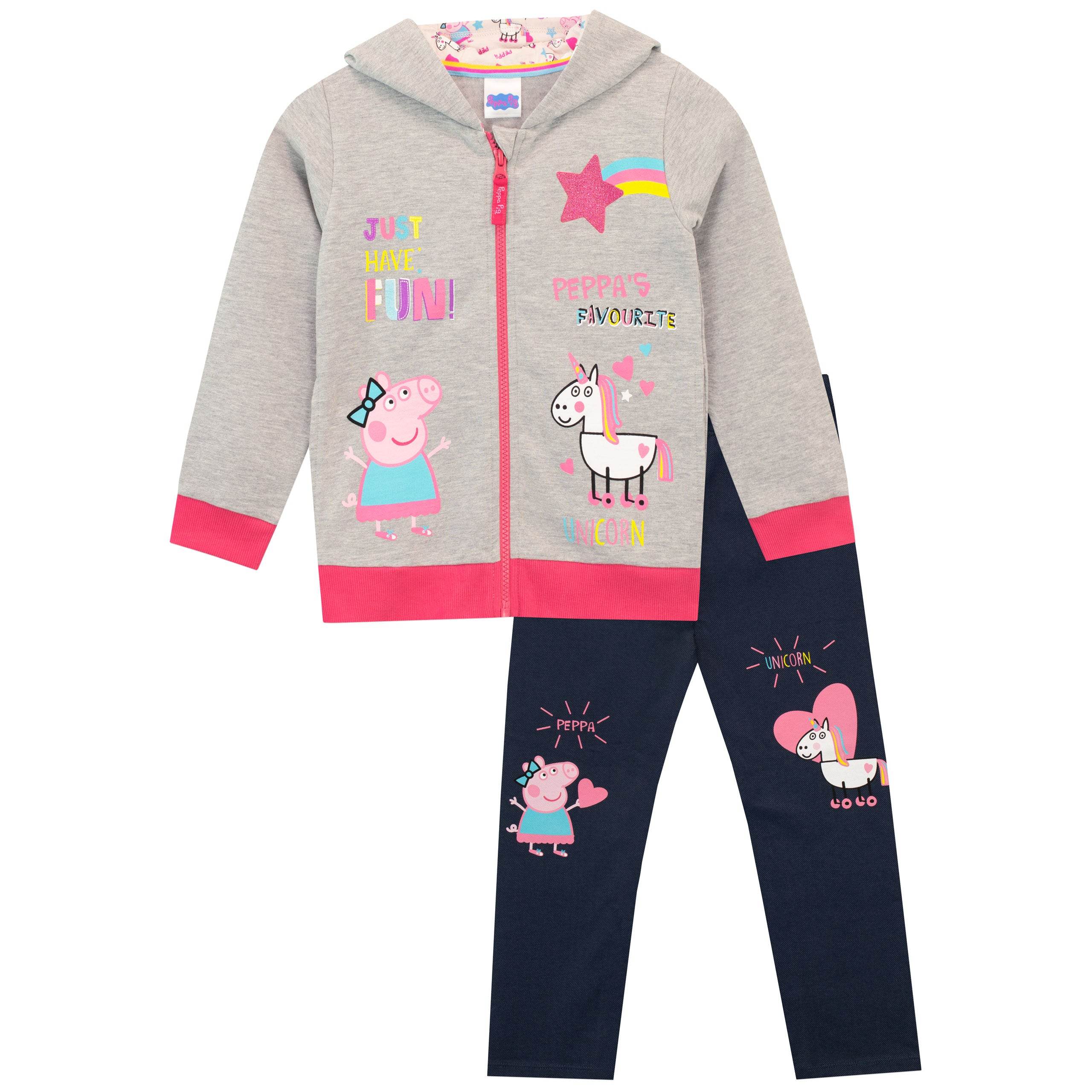 Peppa Pig Hoodie & Leggings Set - Image 8