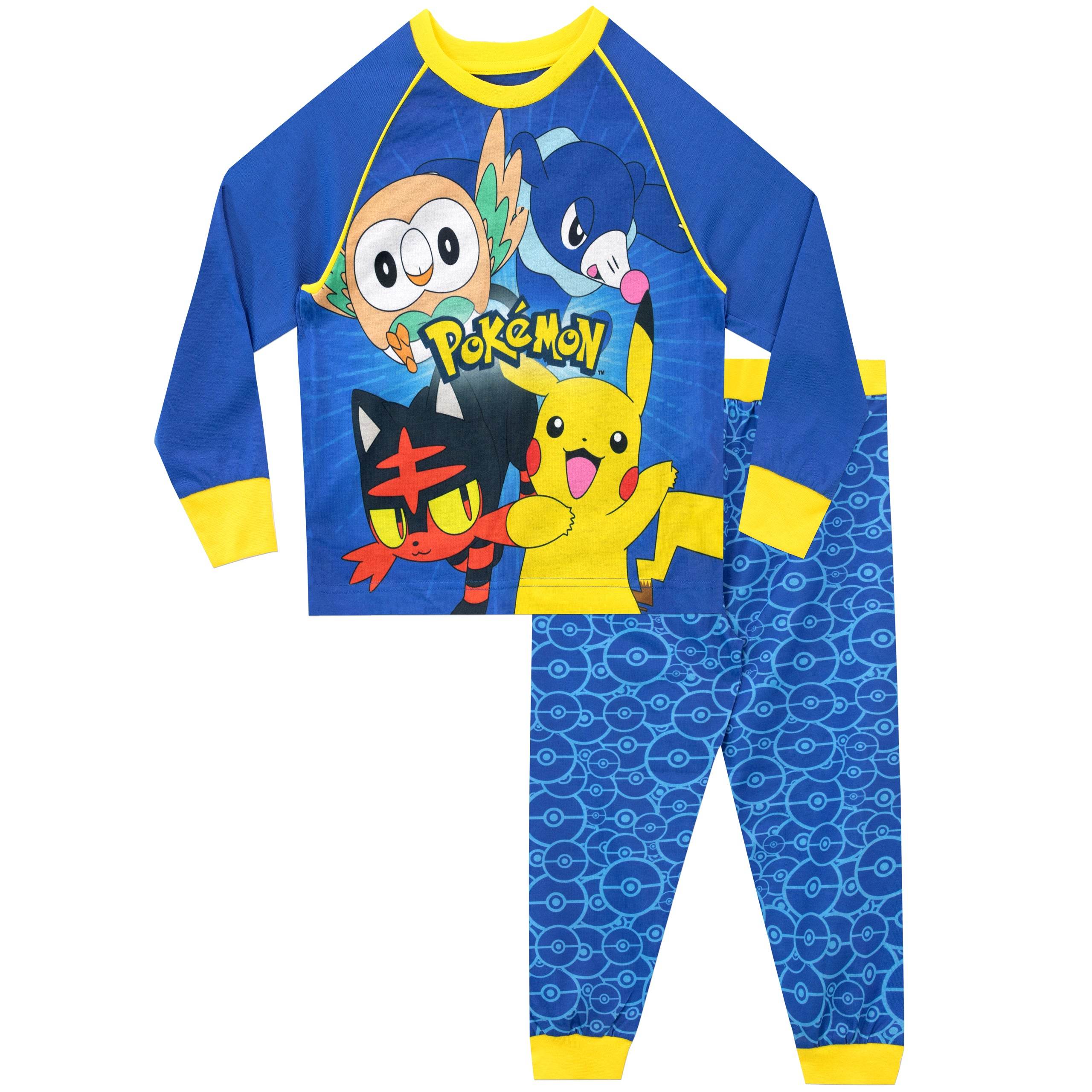 Pokemon Pyjamas - Pikachu, Popplio, Rowlet, and Litten - Image 2