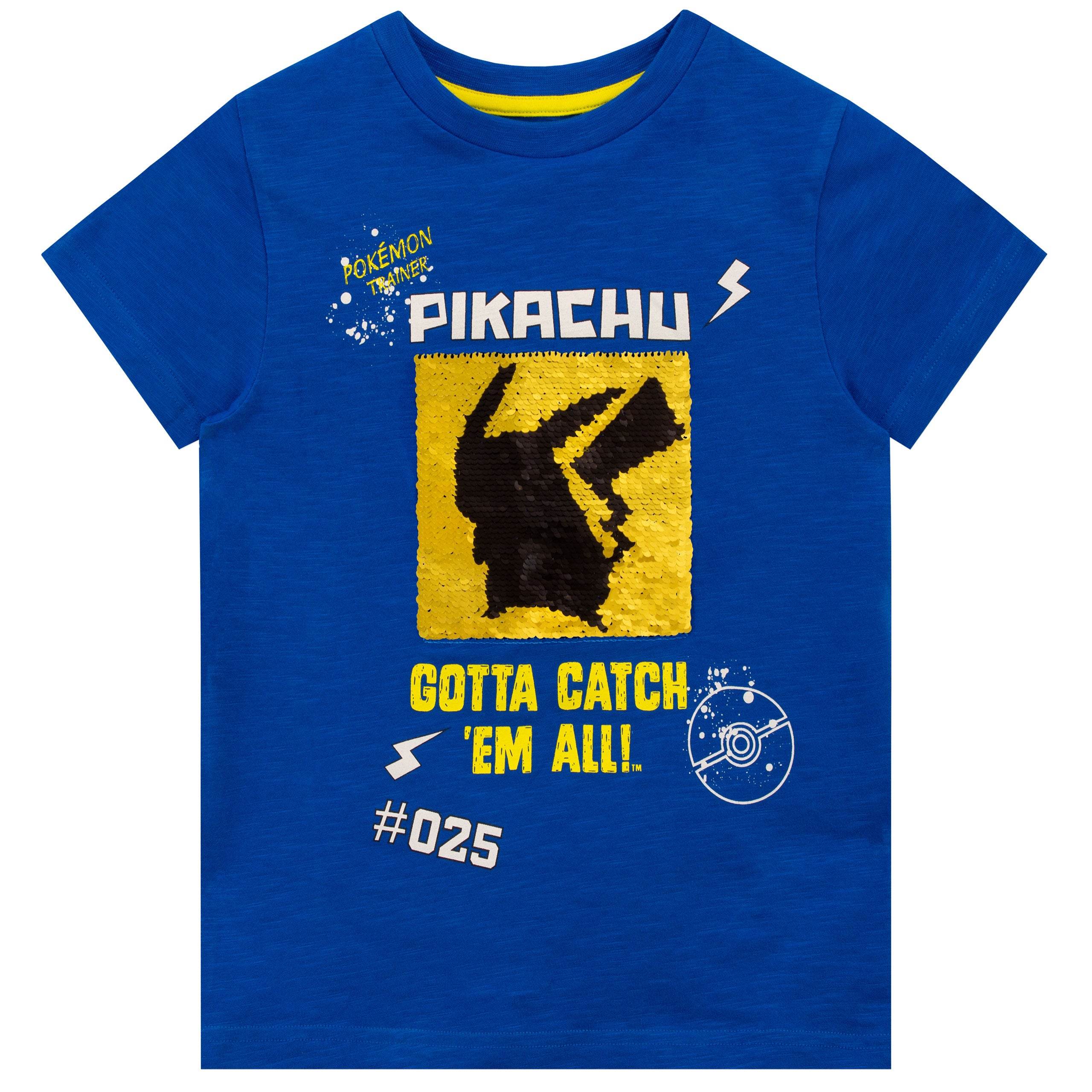 Pokemon T-Shirt - Reversible Sequins - Image 5