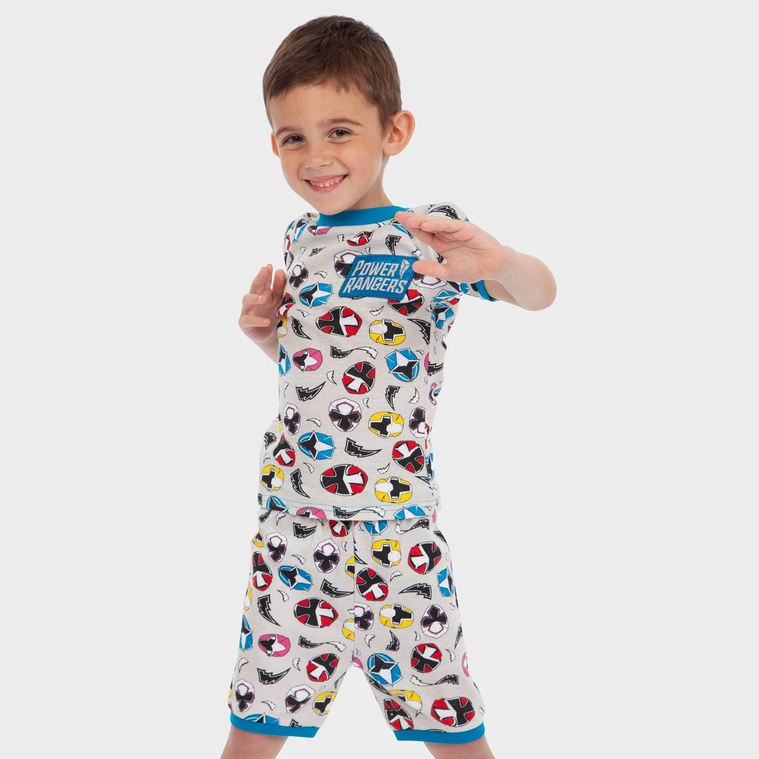 Power Rangers Ninja Steel Short Pyjamas - Snuggle Fit - Image 2