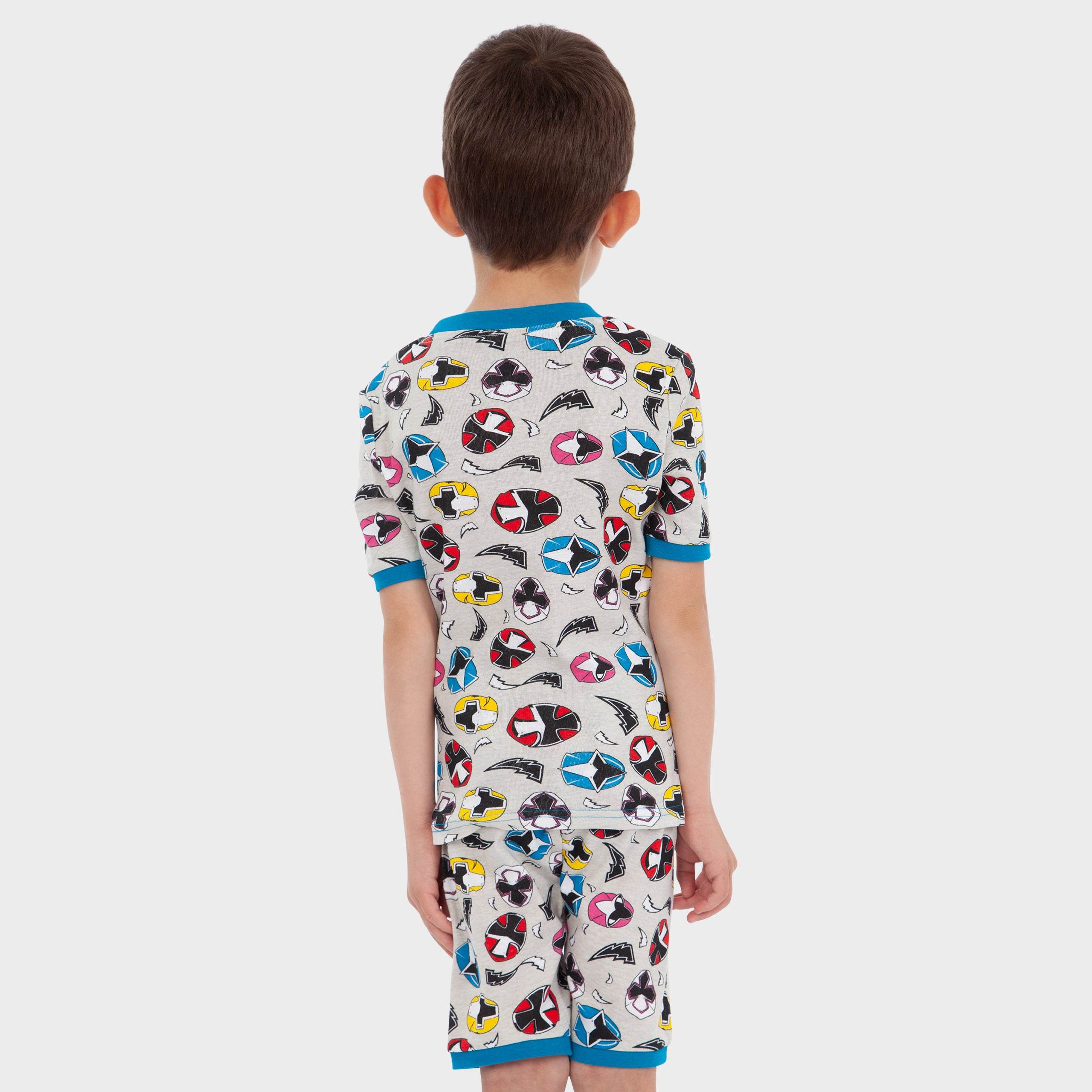 Power Rangers Ninja Steel Short Pyjamas - Snuggle Fit - Image 4