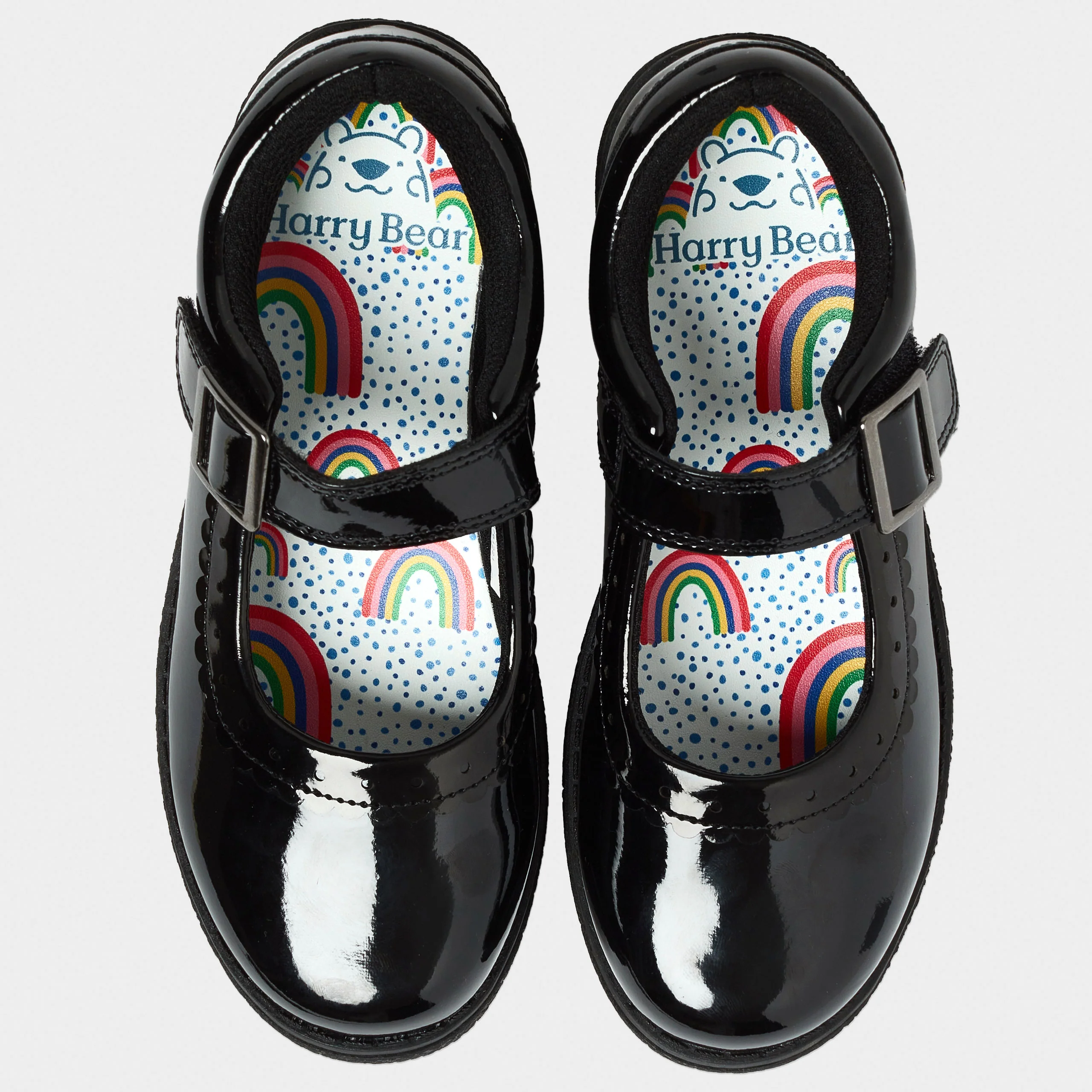 Harry Bear Rainbow School Shoes - Image 5
