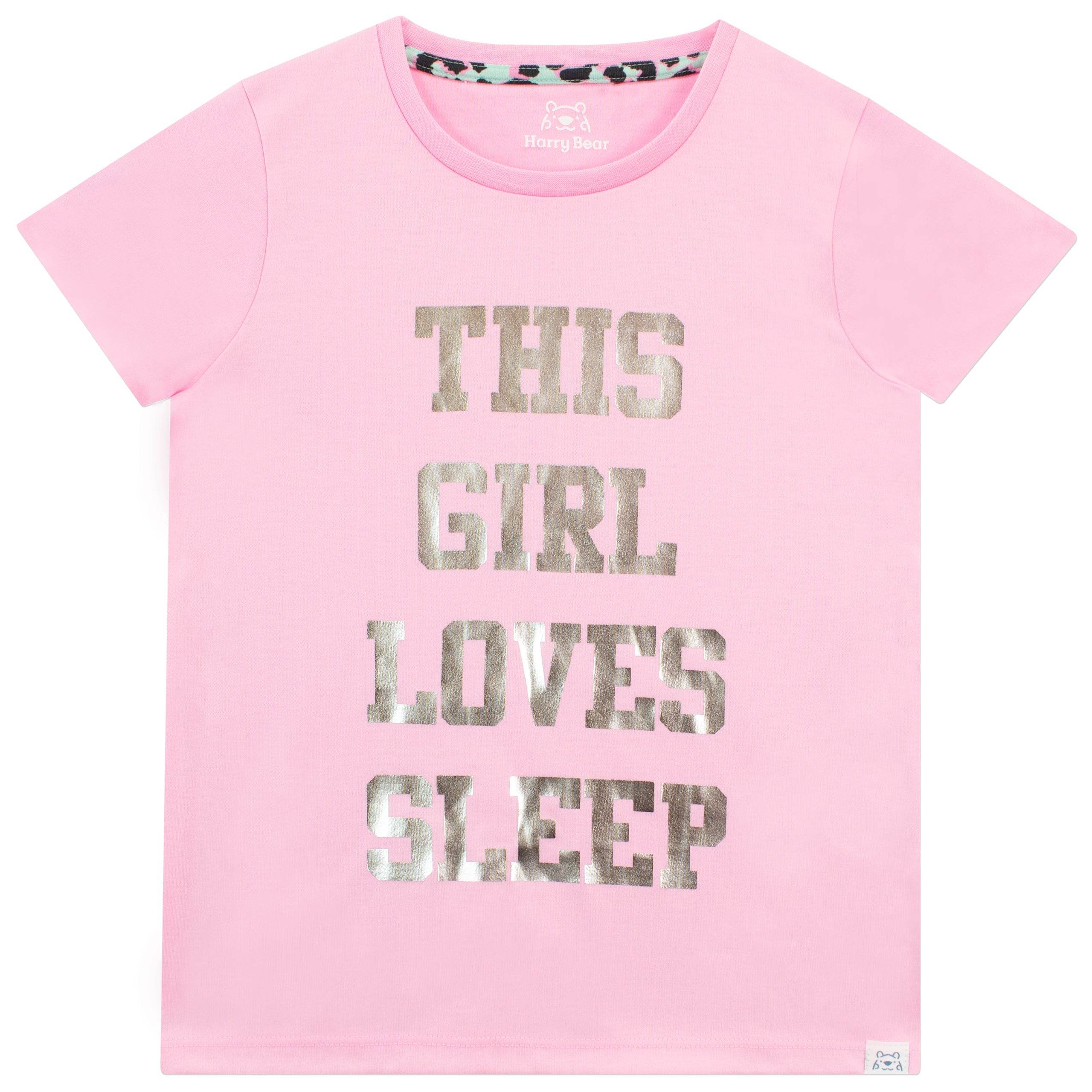 Harry Bear Sleep Slogan Short Pyjamas - Image 4