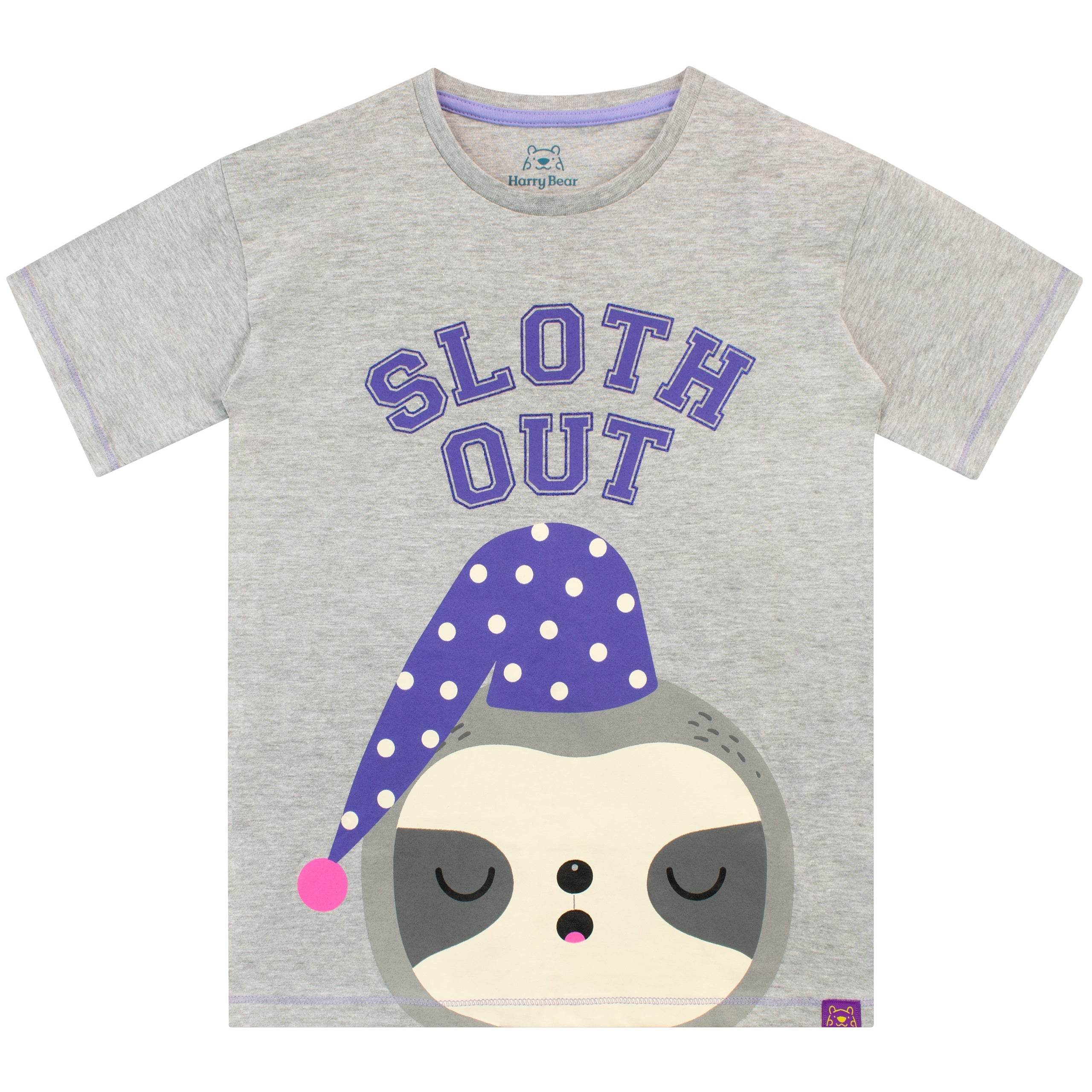 Harry Bear Sloth Out Pyjamas - Image 2
