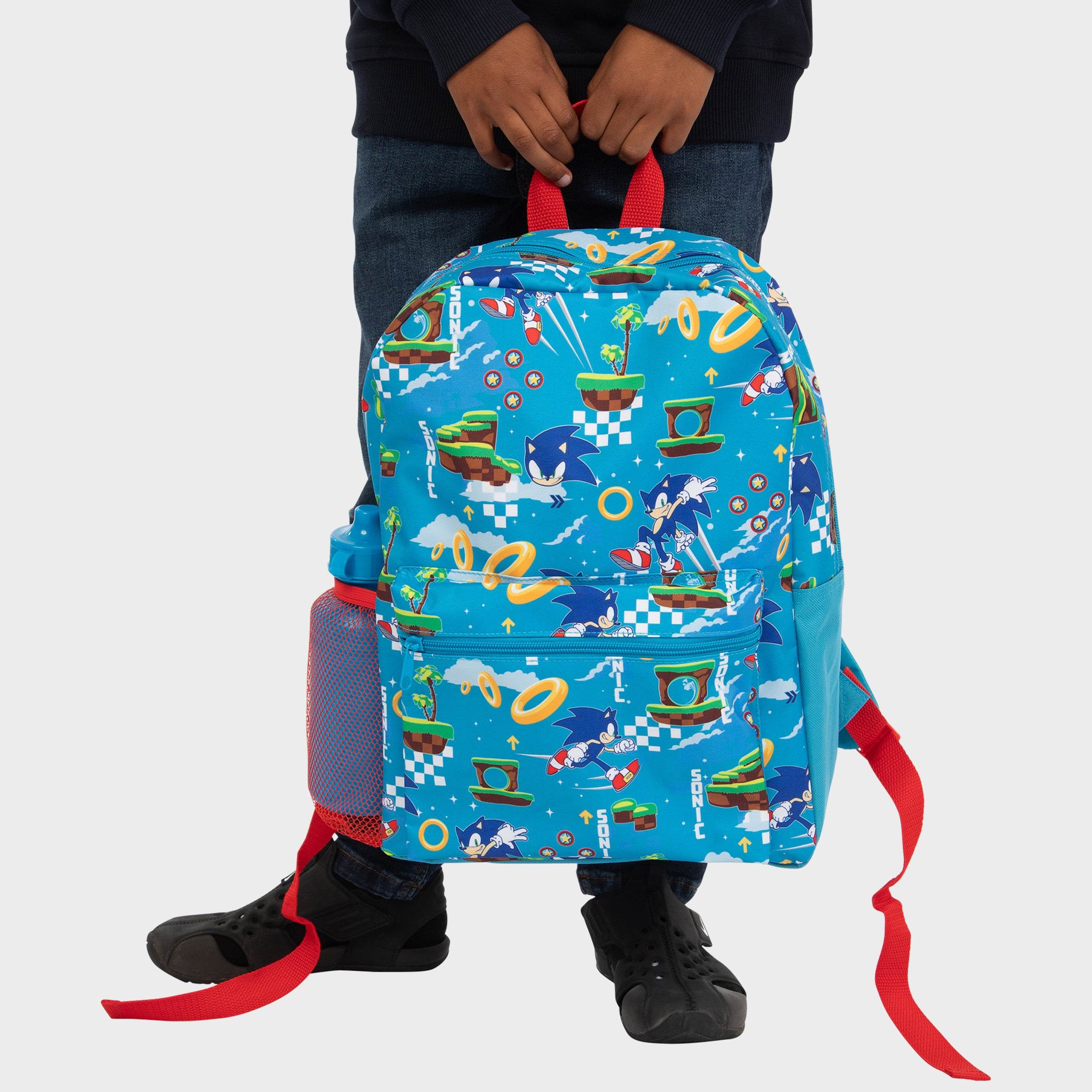 Sonic The Hedgehog 4 Piece Schoolbag Set - Image 4