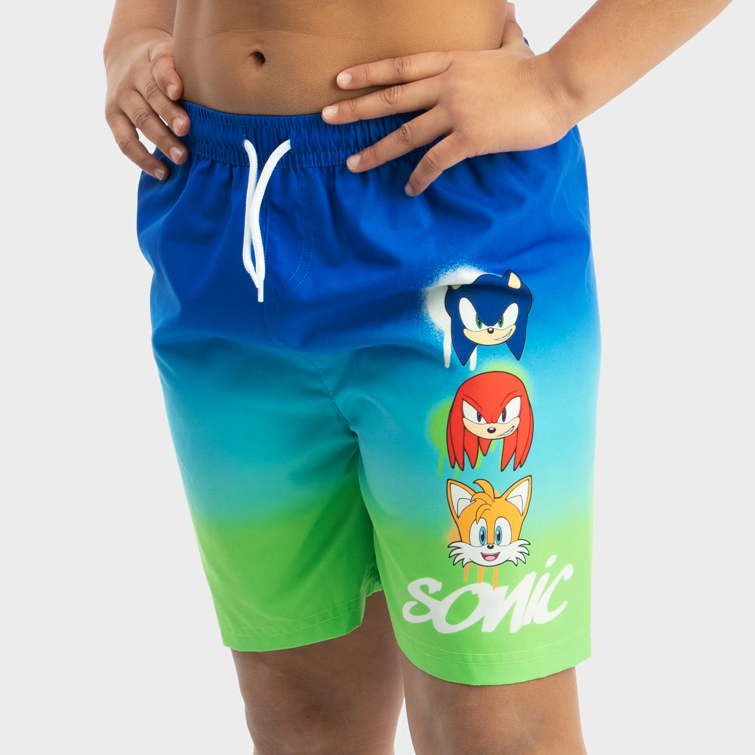 Sonic The Hedgehog Swimming Shorts - Image 2