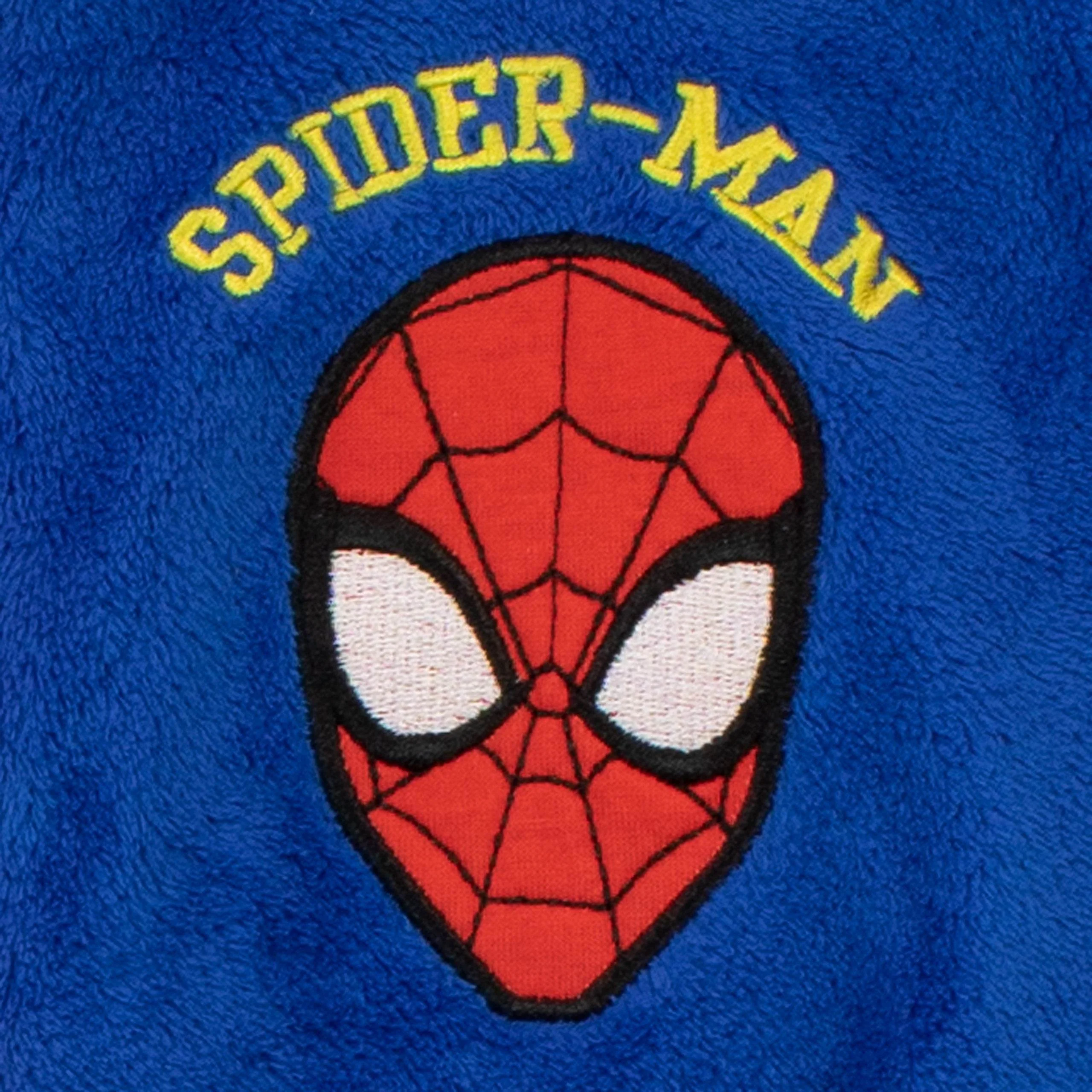 Boys Marvel Spiderman Pyjamas And Dressing Gown Set - Image 12
