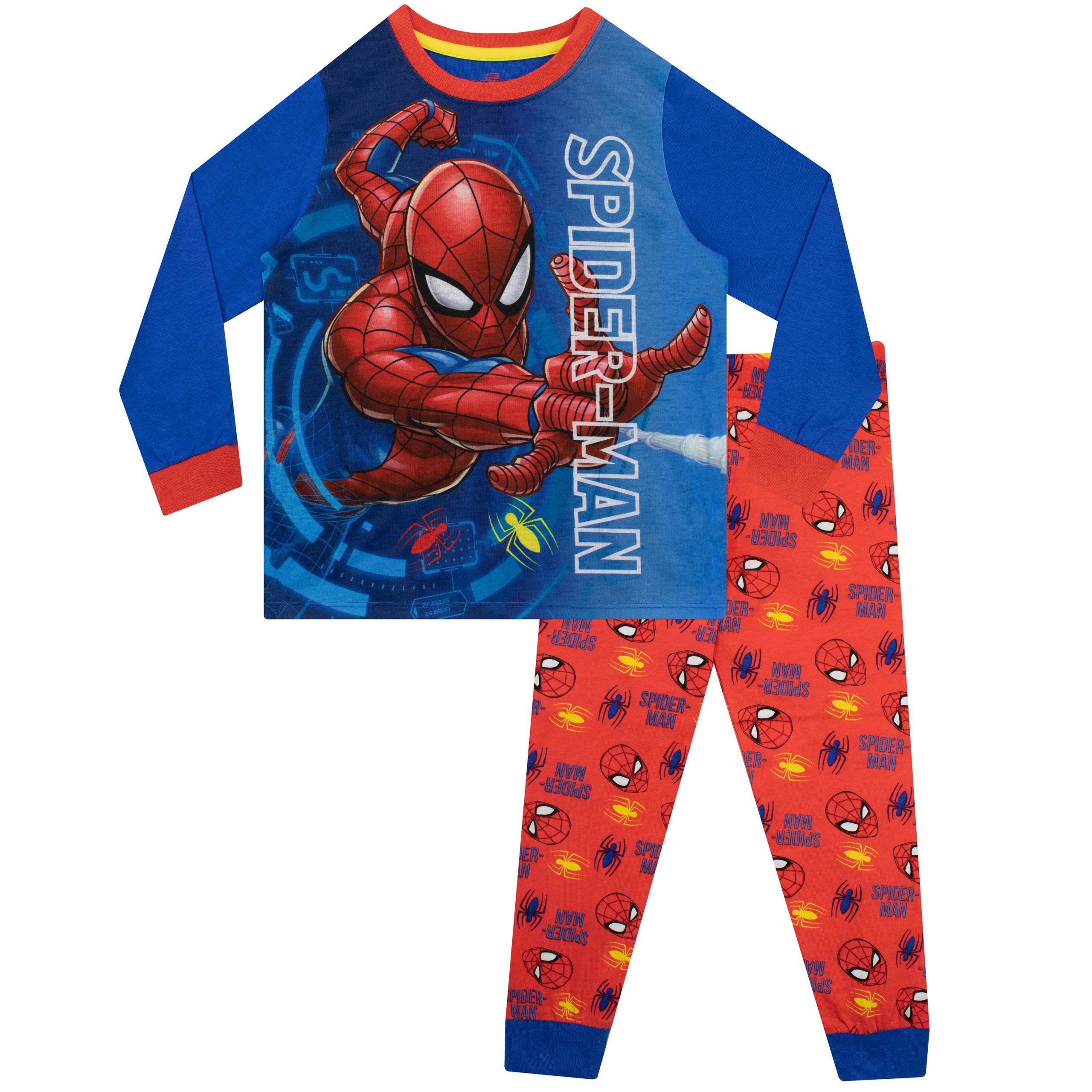 Boys Marvel Spiderman Pyjamas And Dressing Gown Set - Image 13